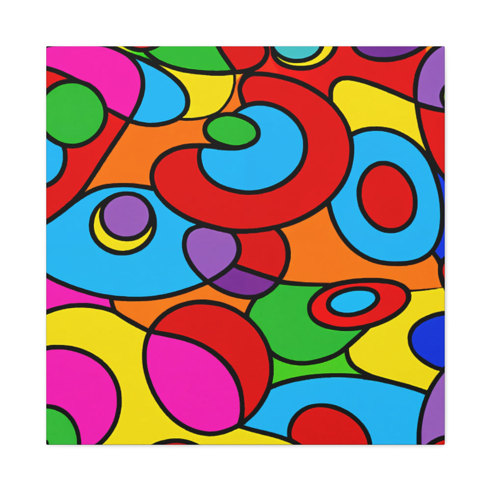 Groovy Kaleidoscope - Canvas