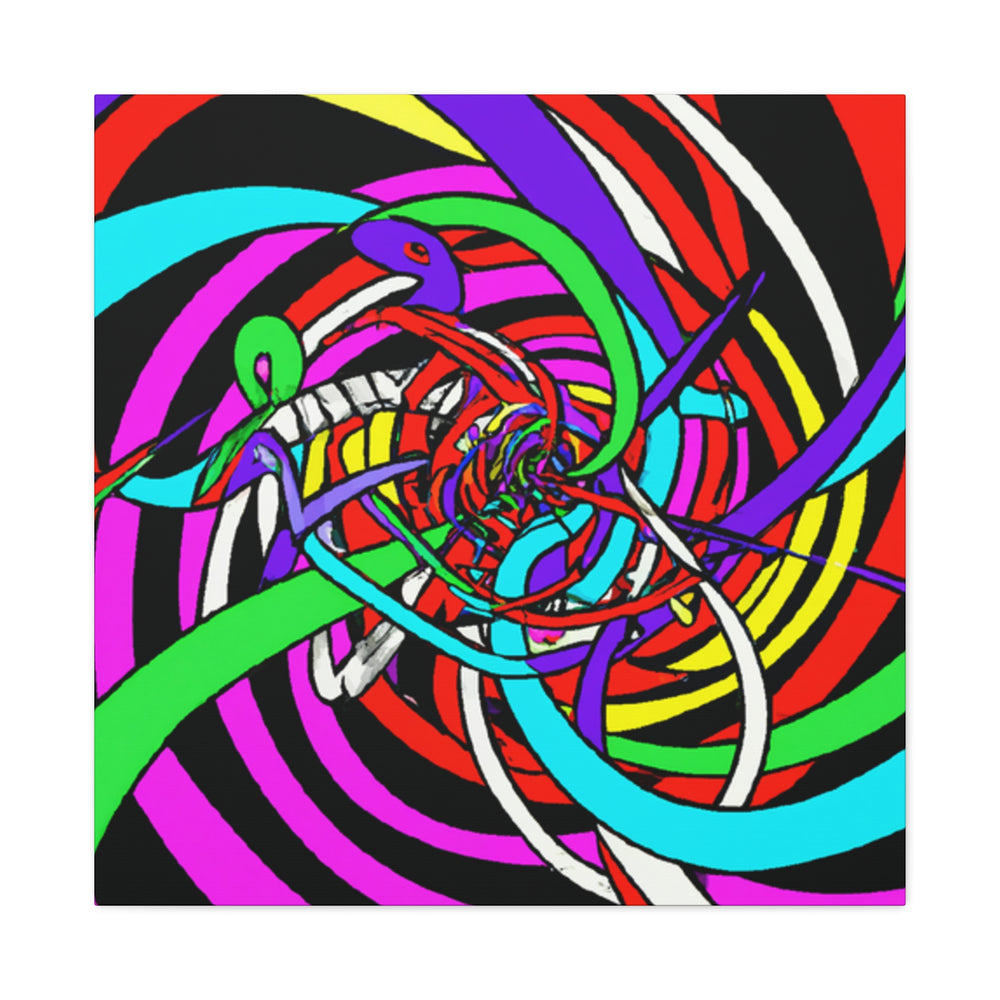Groovy Kaleidoscope - Canvas