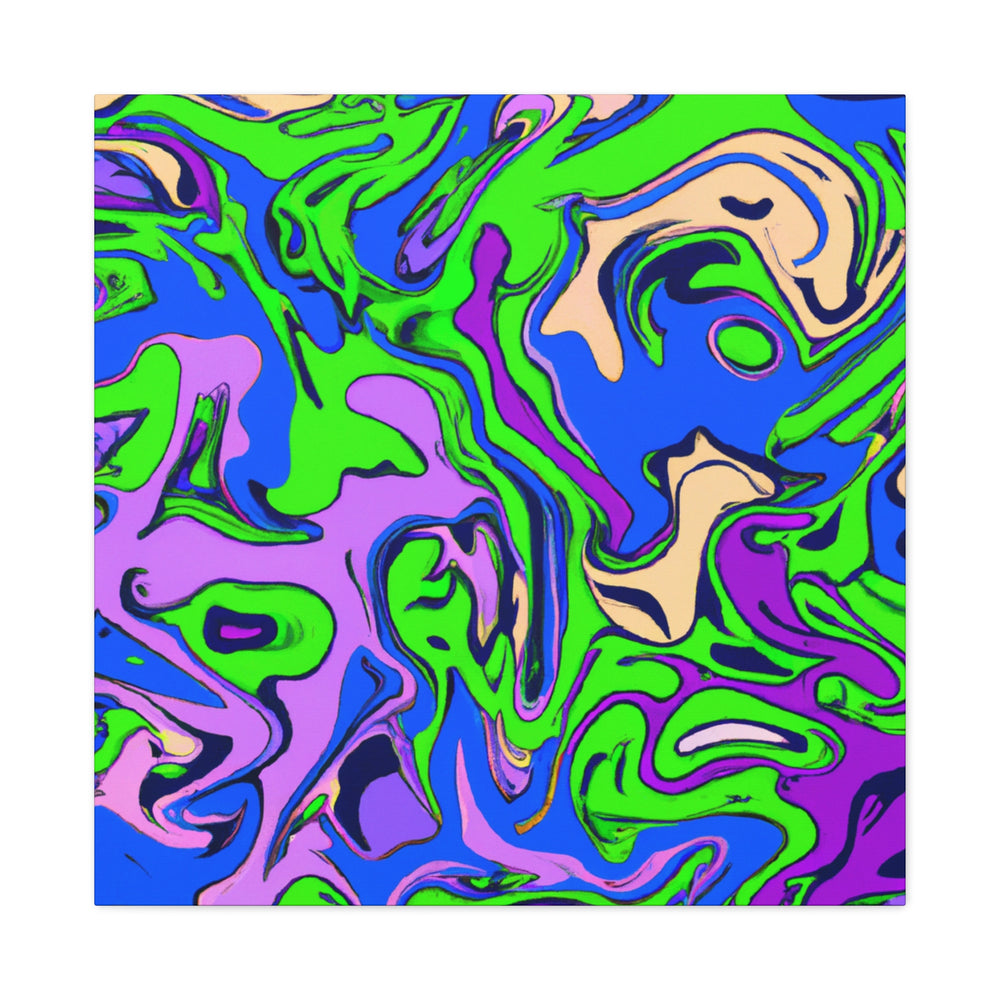 Groovy Kaleidoscope - Canvas