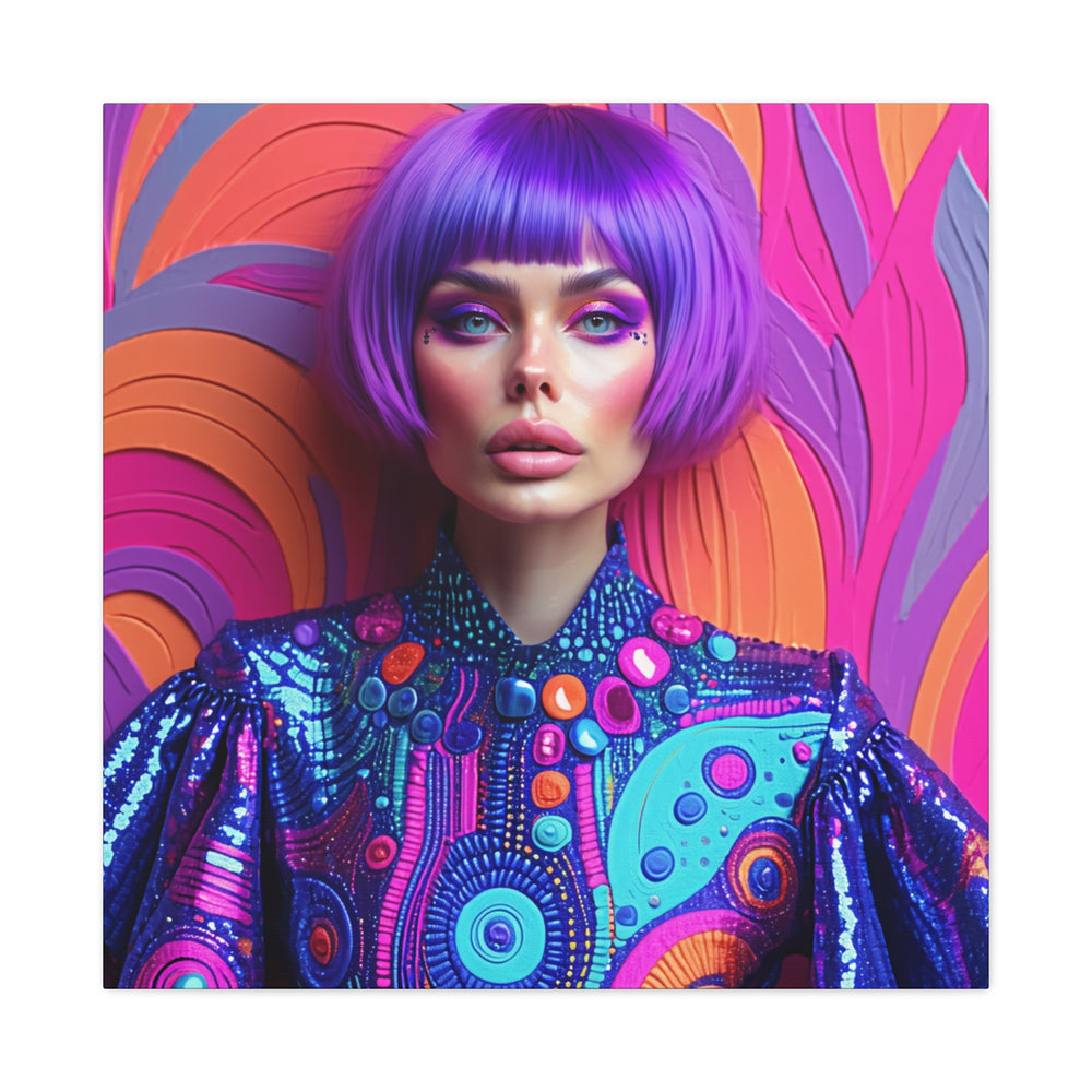 Groovy Vortex - Canvas