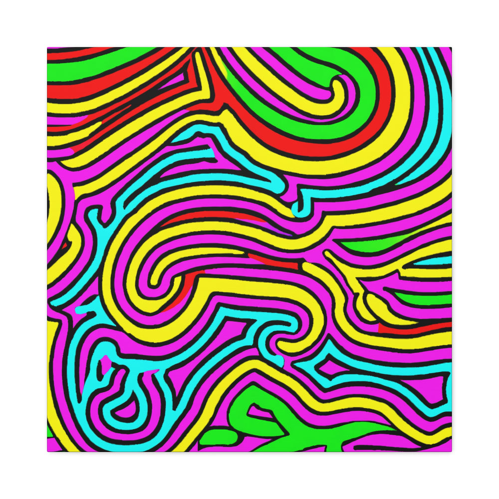 Groovy Spectrum - Canvas