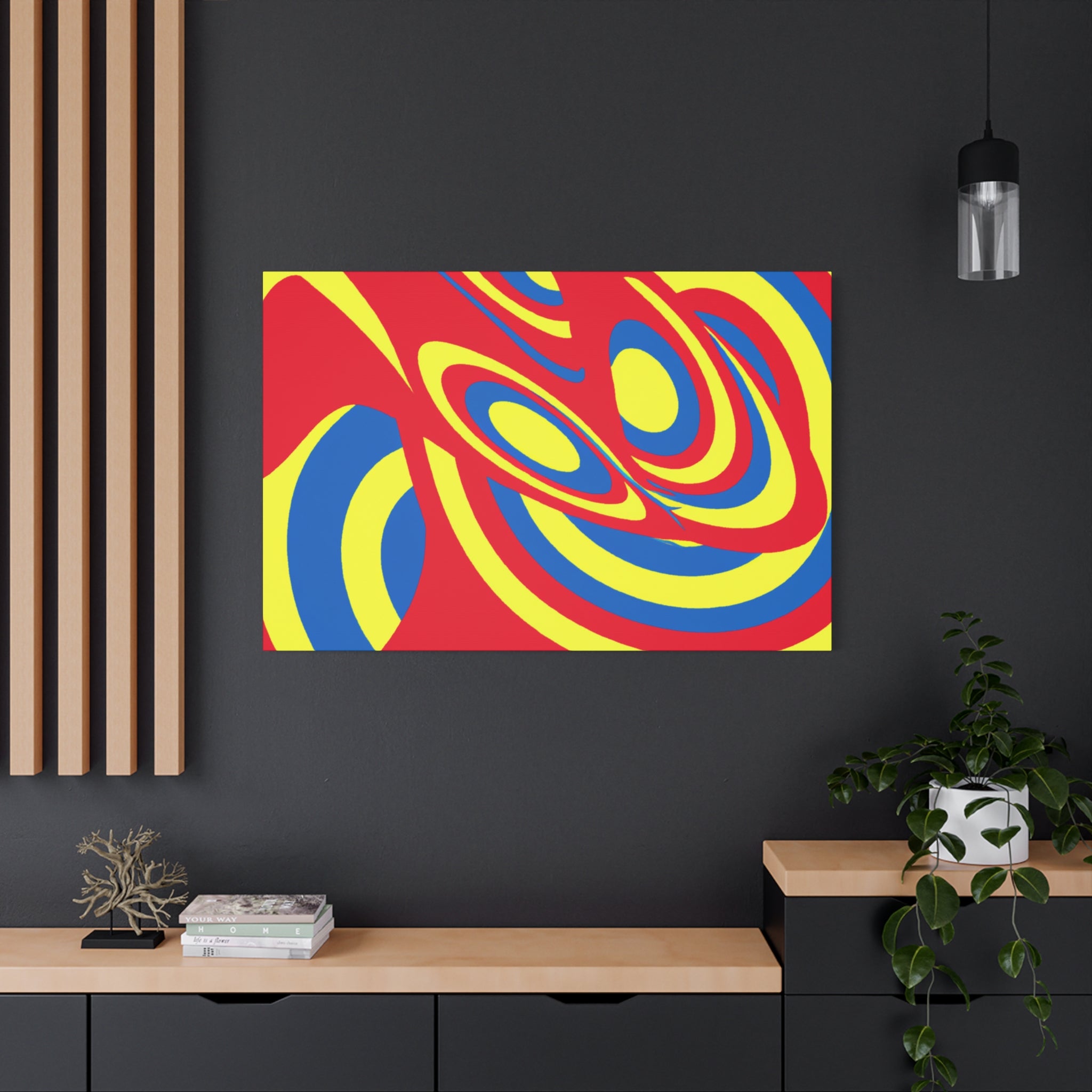 Groovy Kaleidoscope - Canvas