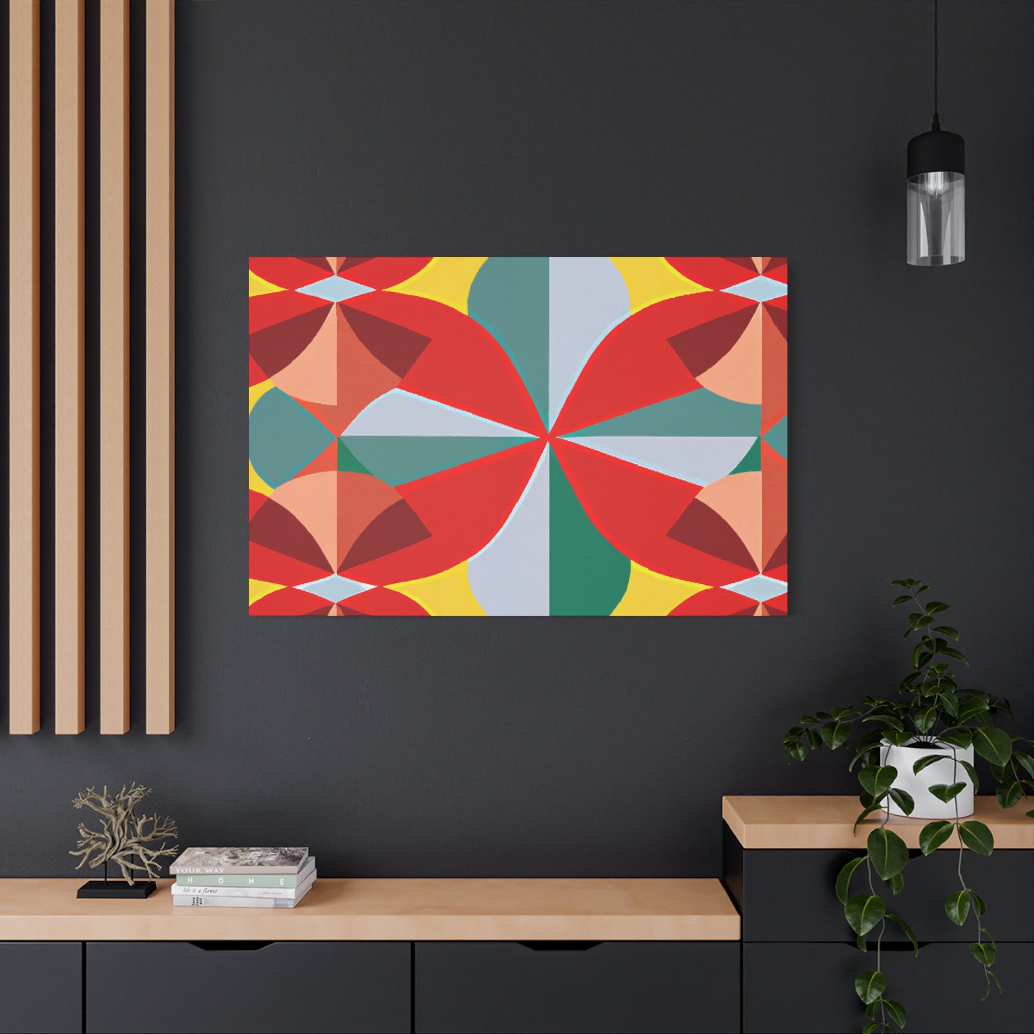 Groovy Kaleidoscope - Canvas