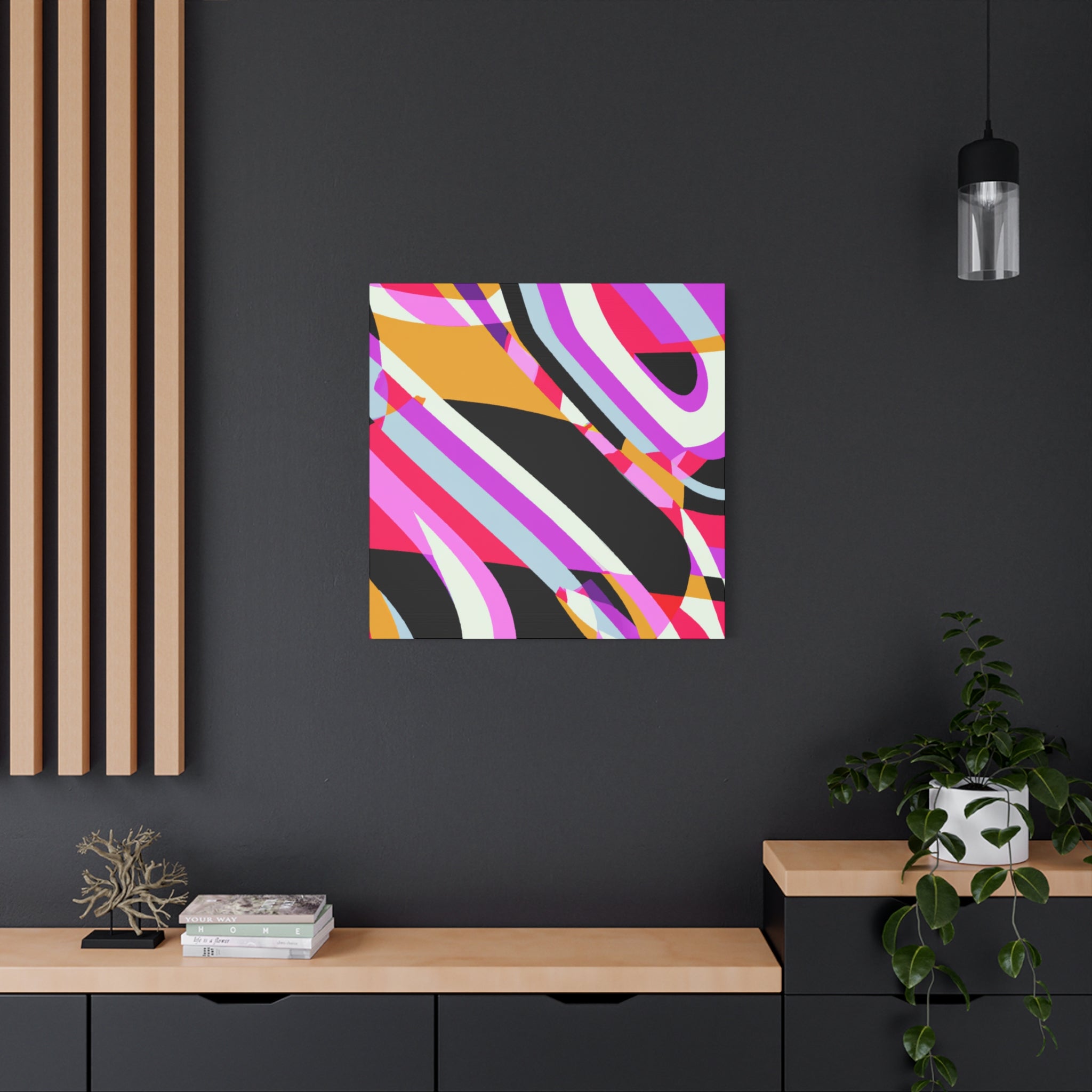 Groovy Twist - Canvas