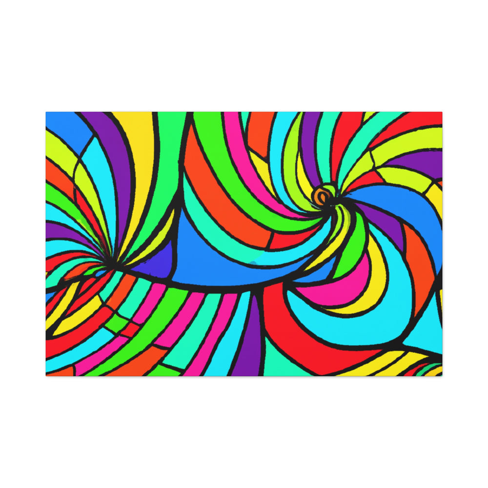 Groovy Spectrum - Canvas