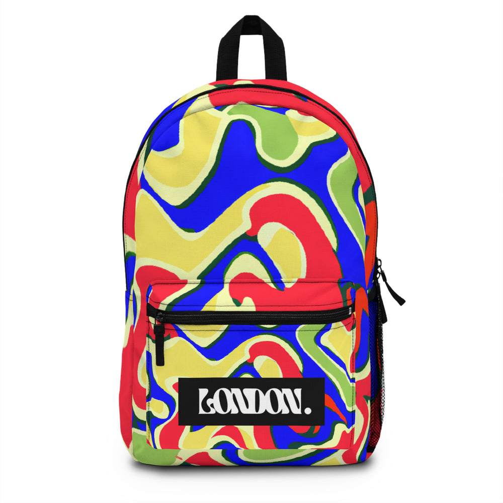 "Groovy Galaxy Vintage Vibes" - Backpack