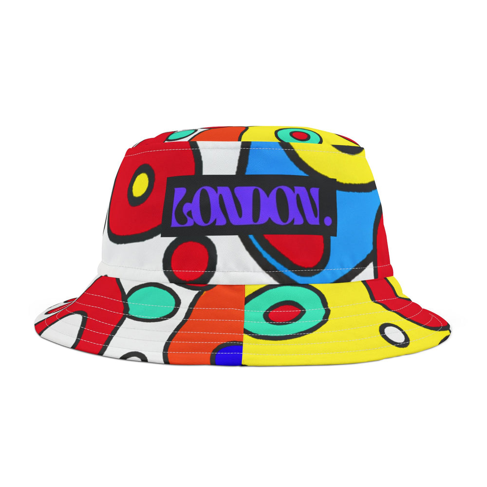 "Groovy Gibson's Kaleidoscope Creations" - Bucket Hat