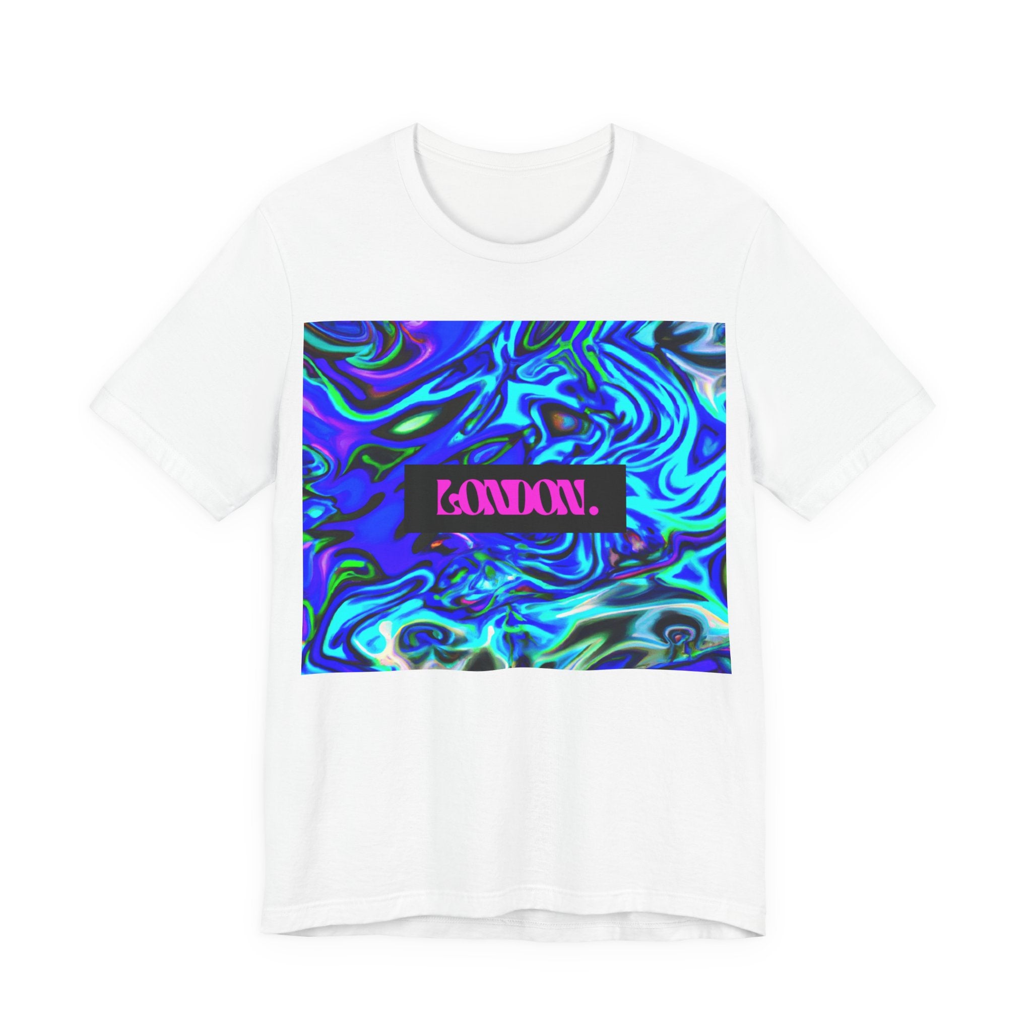 "Groovy Gaze: Retro Pop & Psychedelic Threads" - Tee