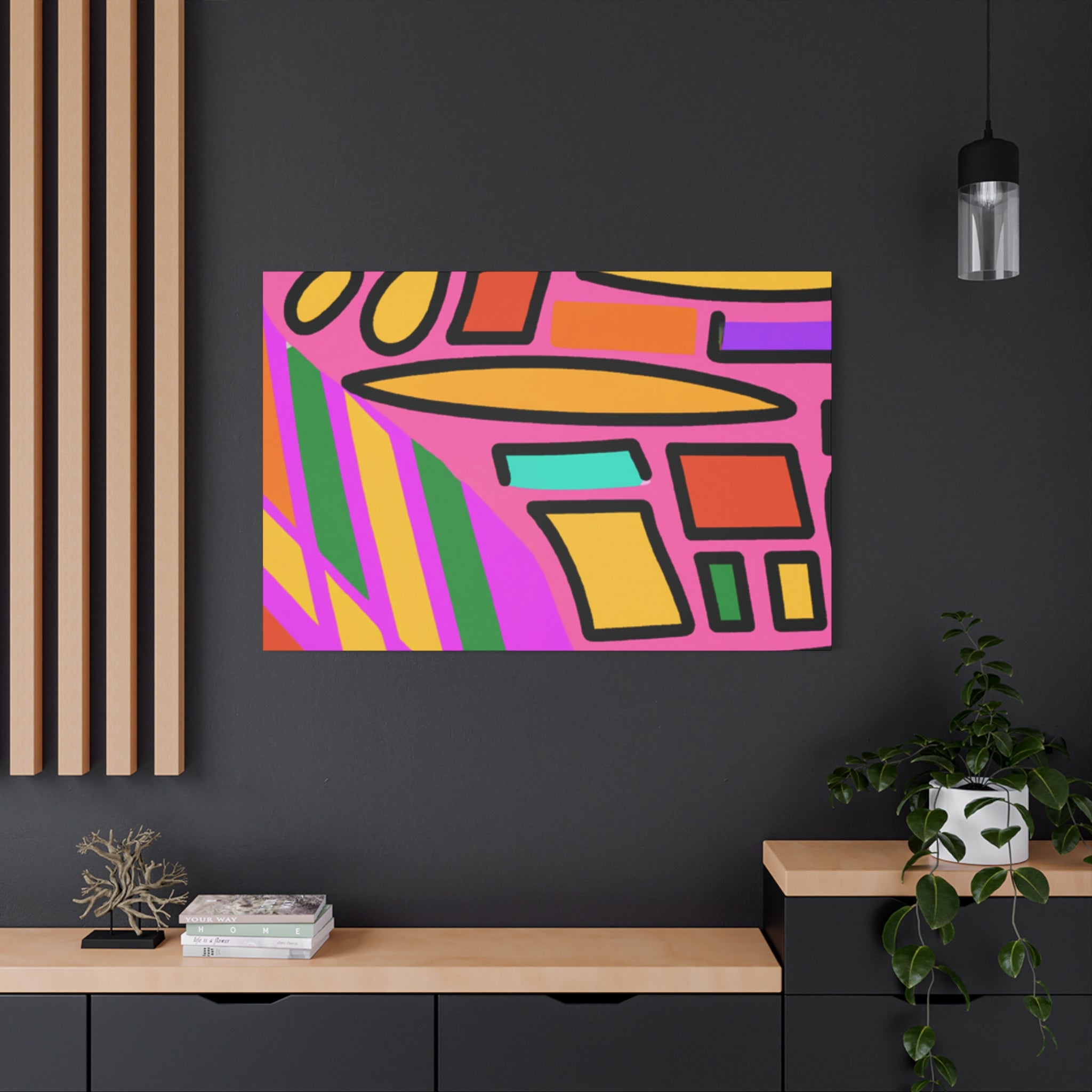 Groovy Haze - Canvas