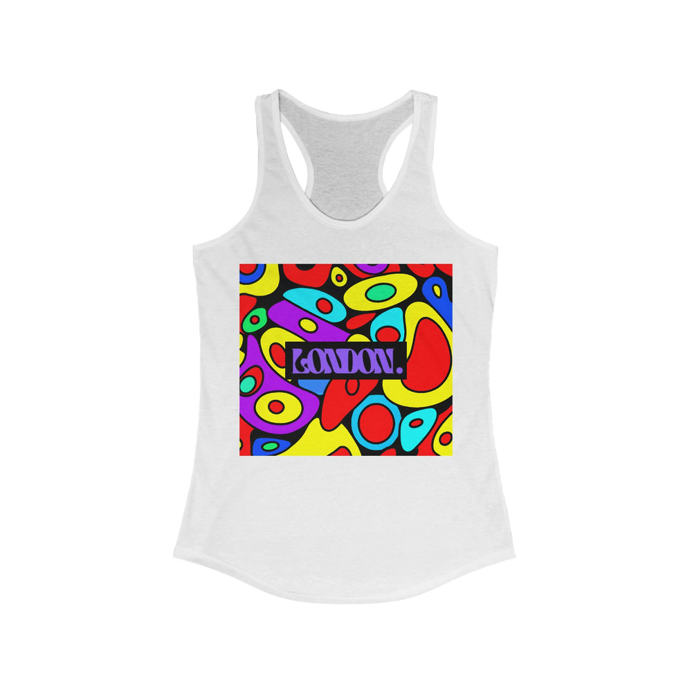 Groovy O'Hara & The Kaleidoscope Prints - Racerback Tank Top