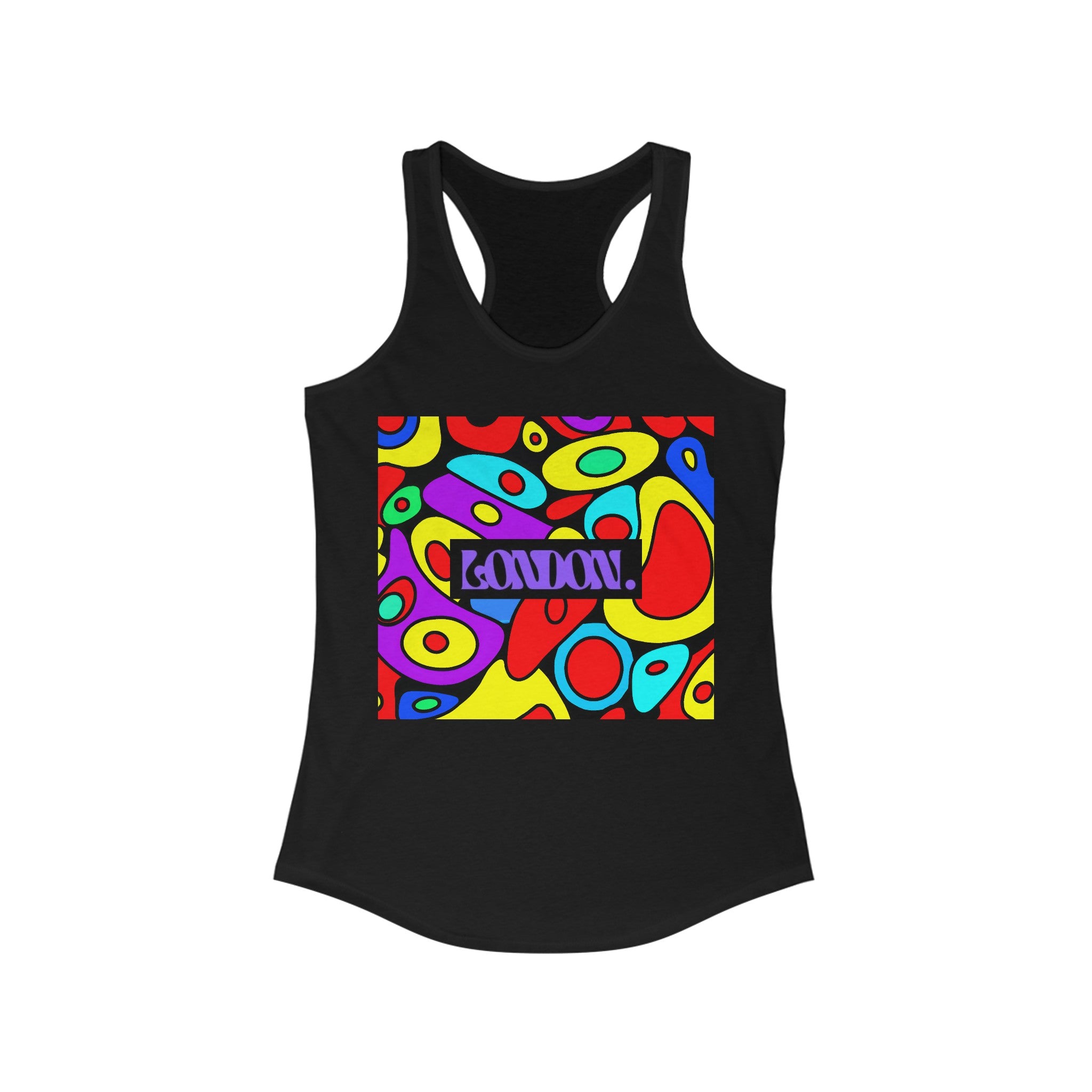 Groovy O'Hara & The Kaleidoscope Prints - Racerback Tank Top