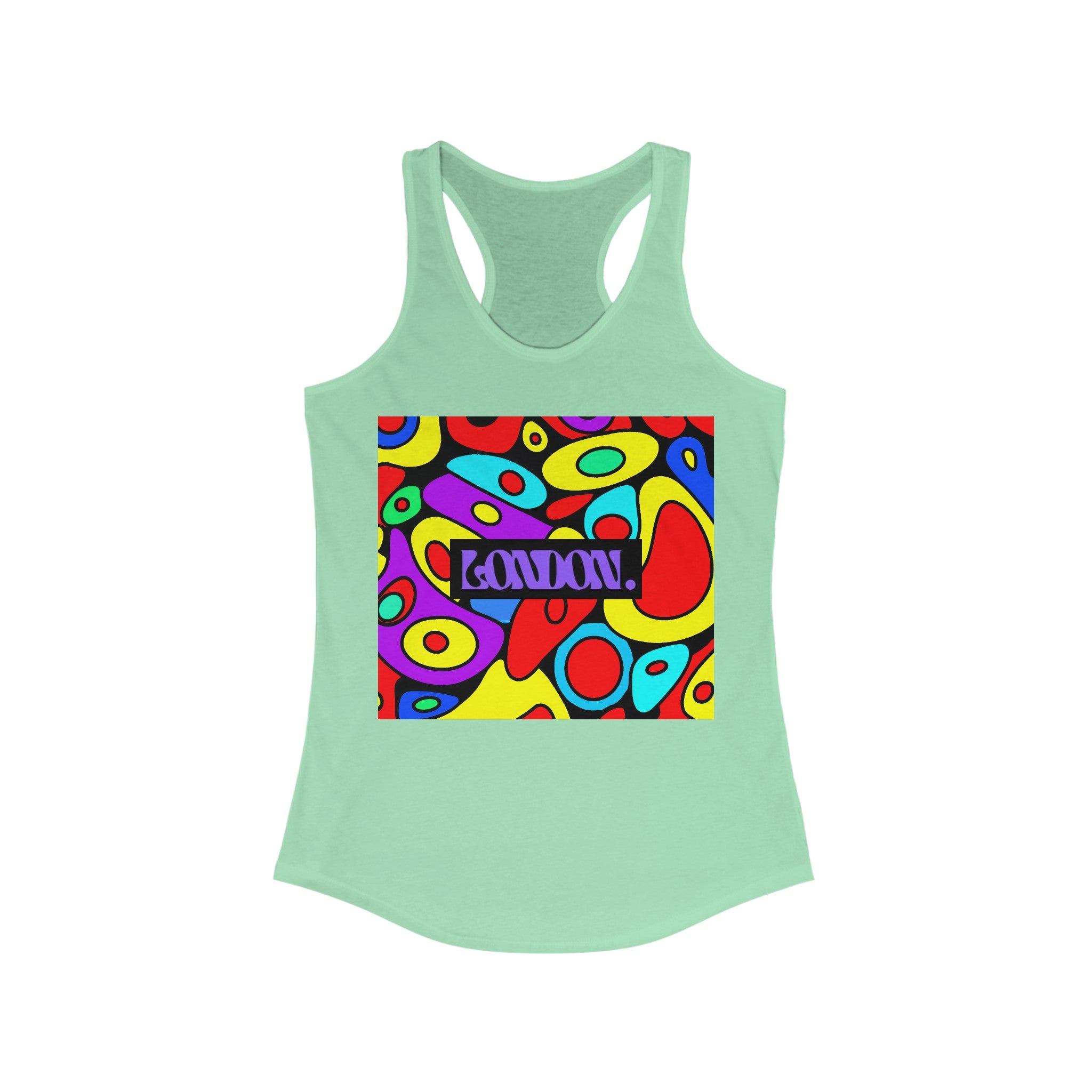 Groovy O'Hara & The Kaleidoscope Prints - Racerback Tank Top