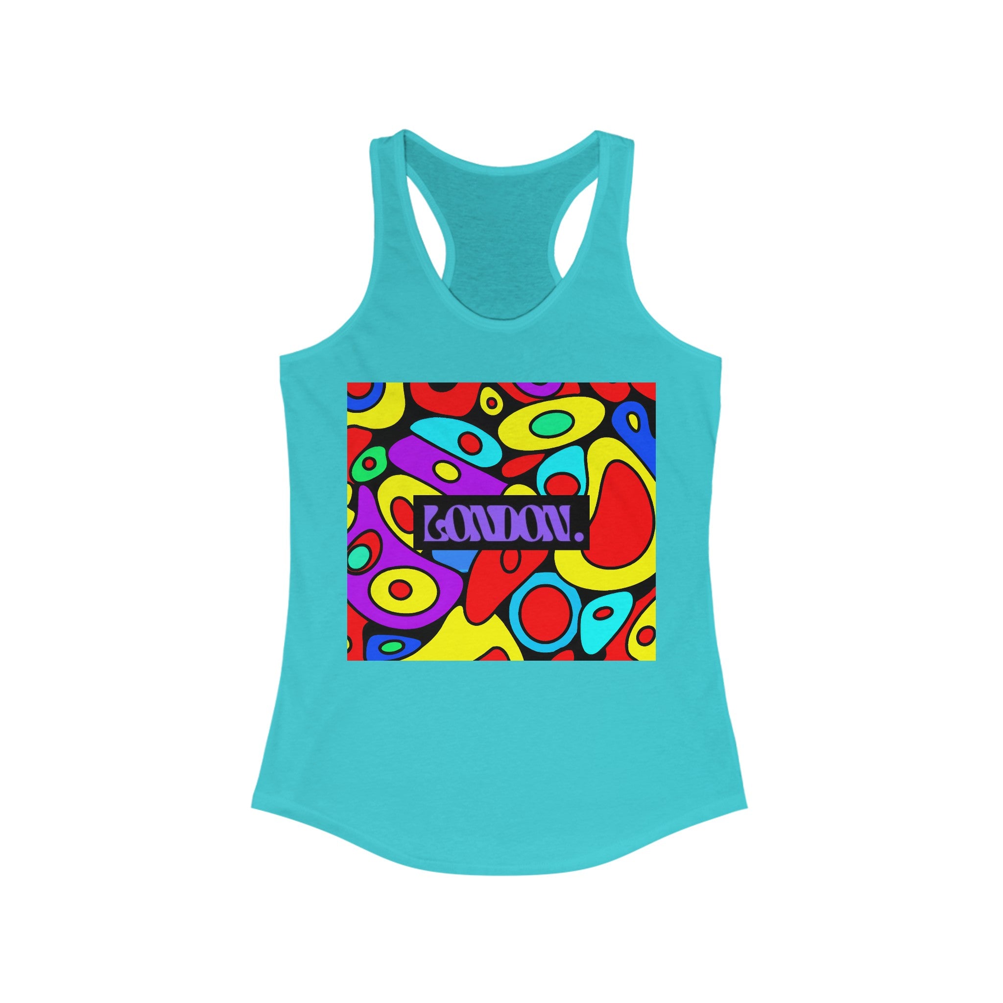 Groovy O'Hara & The Kaleidoscope Prints - Racerback Tank Top