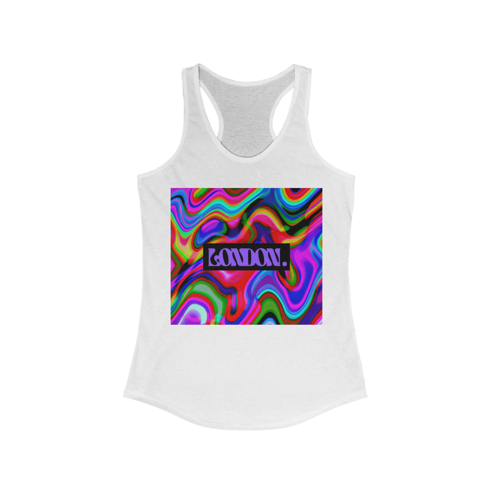 "Groovy Mirage" - Racerback Tank Top