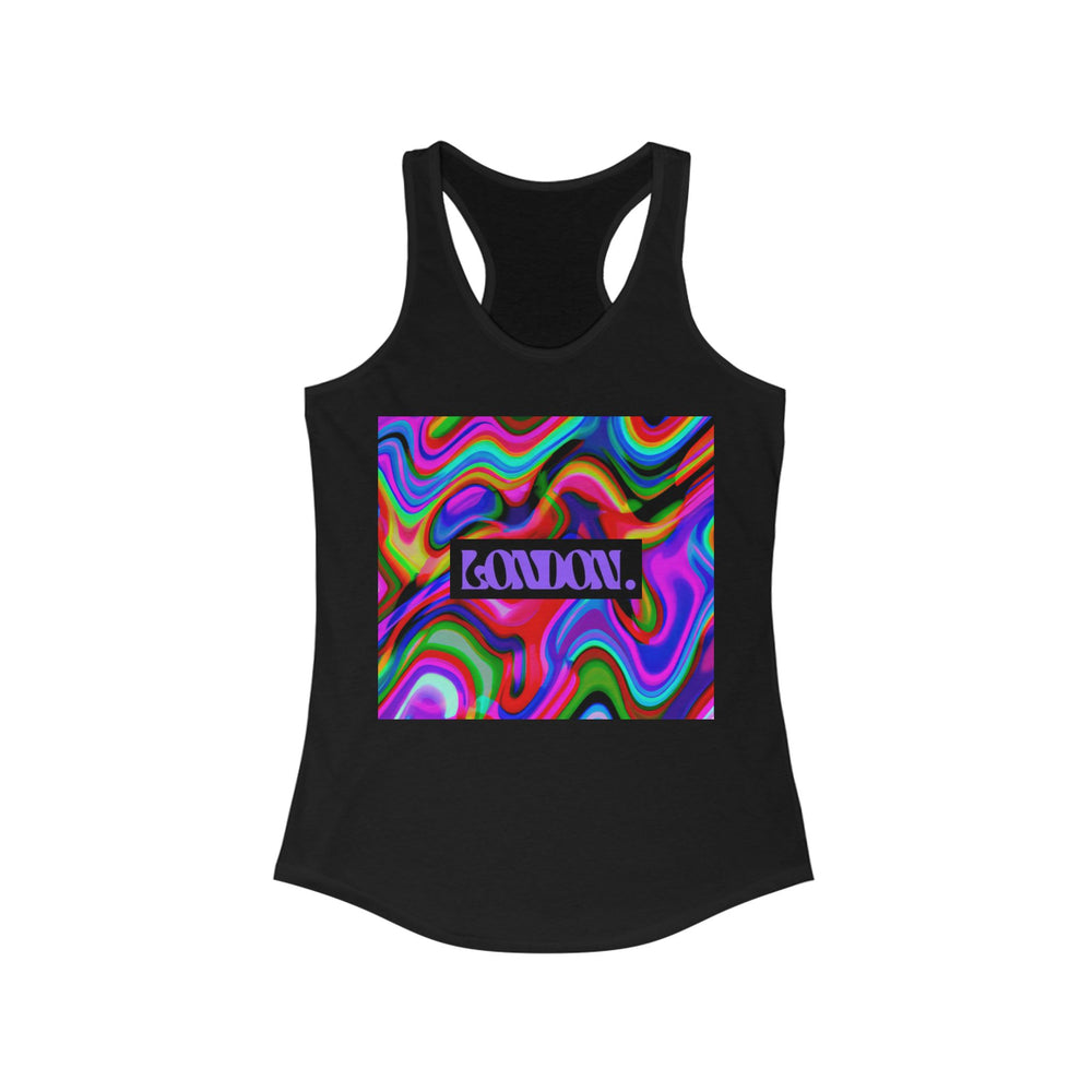 "Groovy Mirage" - Racerback Tank Top