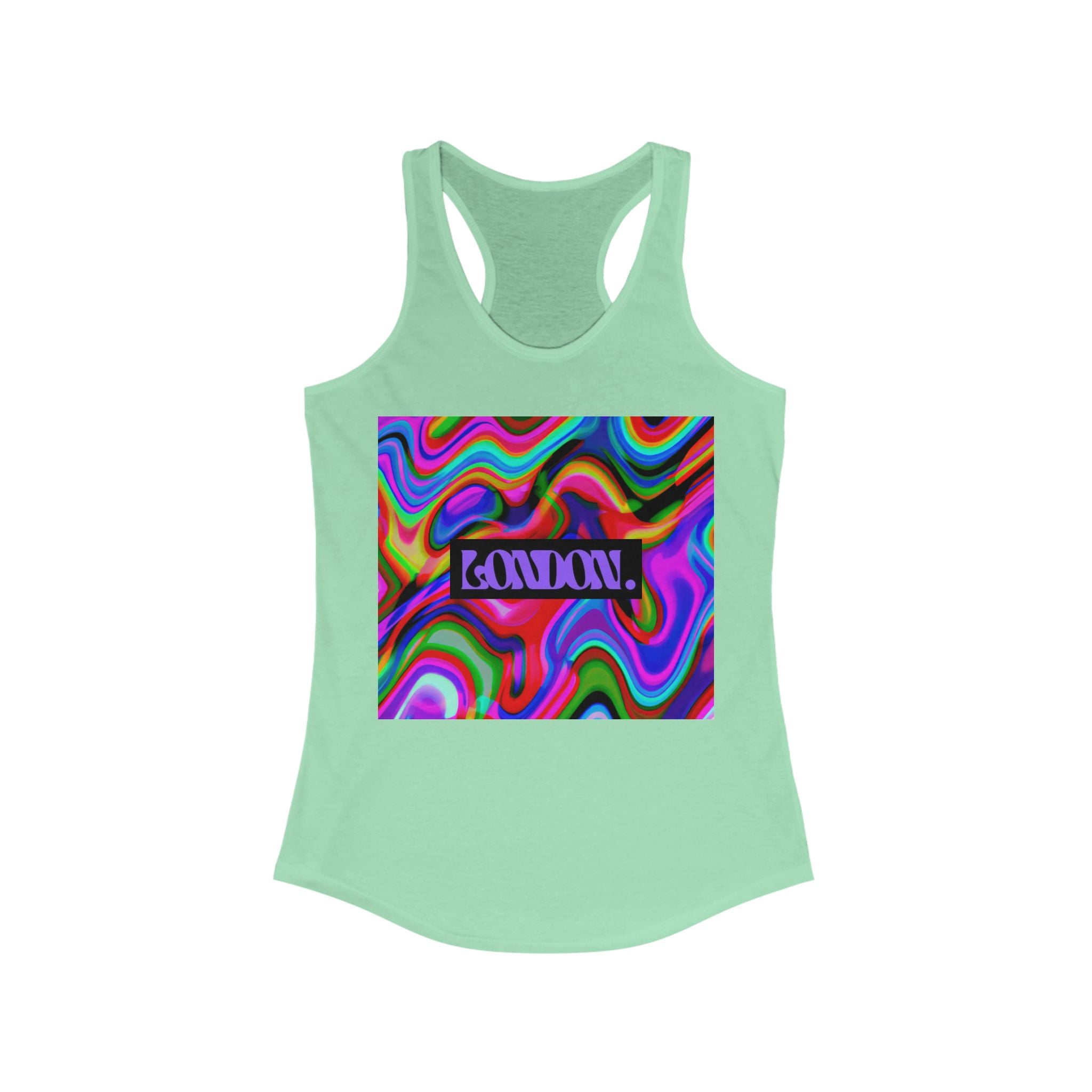 "Groovy Mirage" - Racerback Tank Top