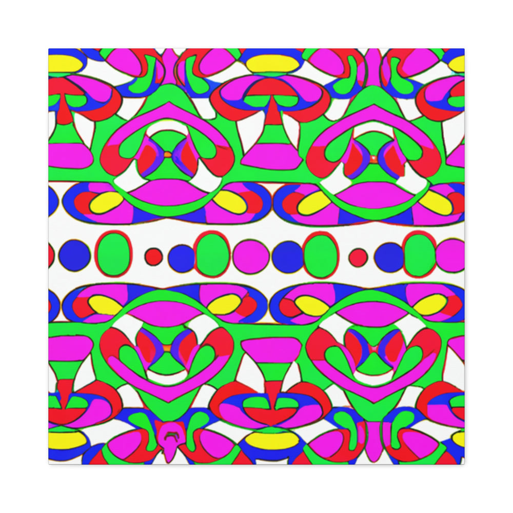 Groovy Kaleidoscope - Canvas