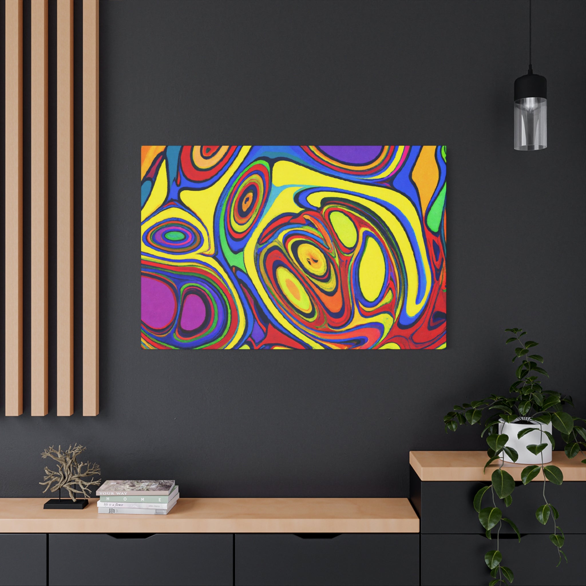 Groovy Whirlwind - Canvas