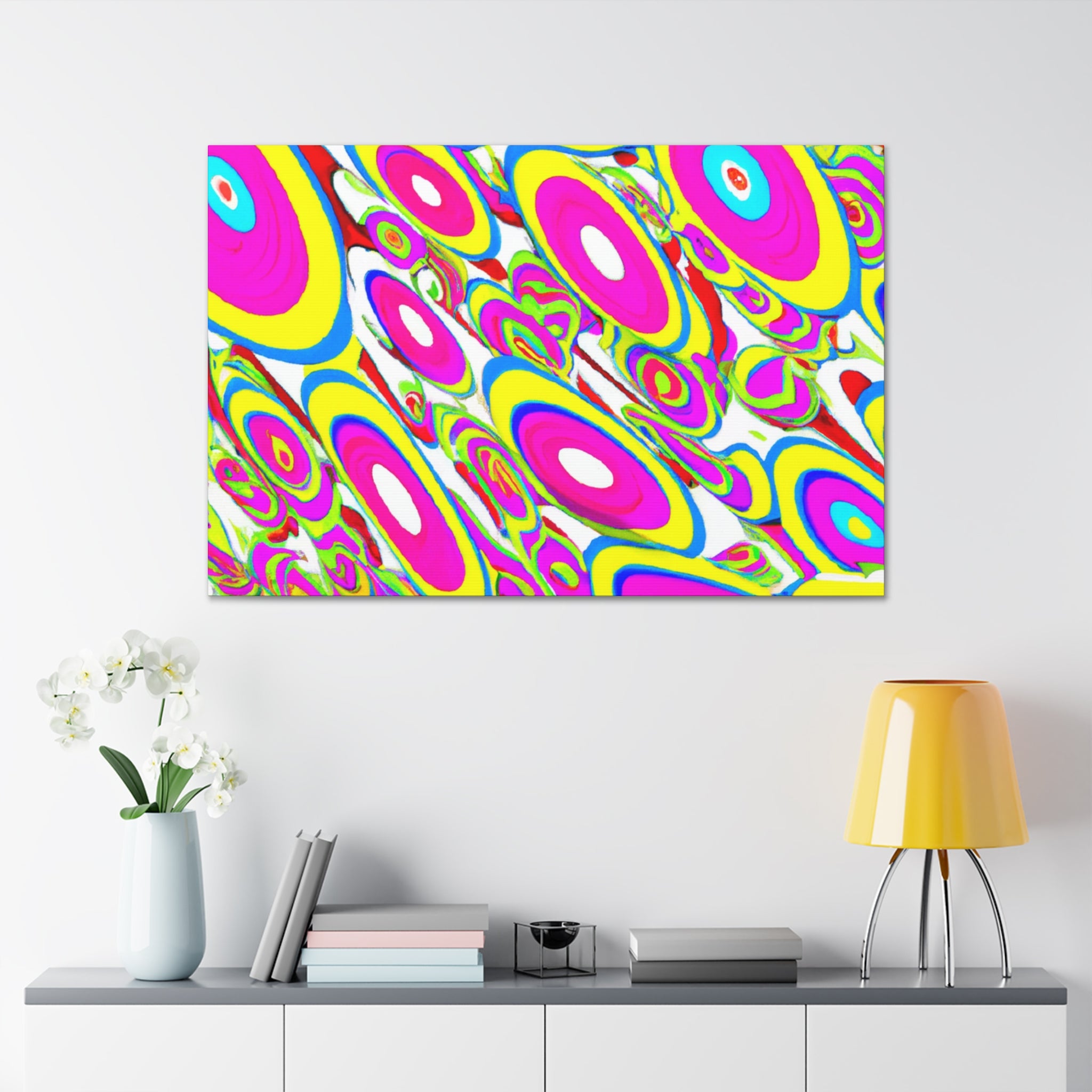 Groovy Kaleidoscope - Canvas