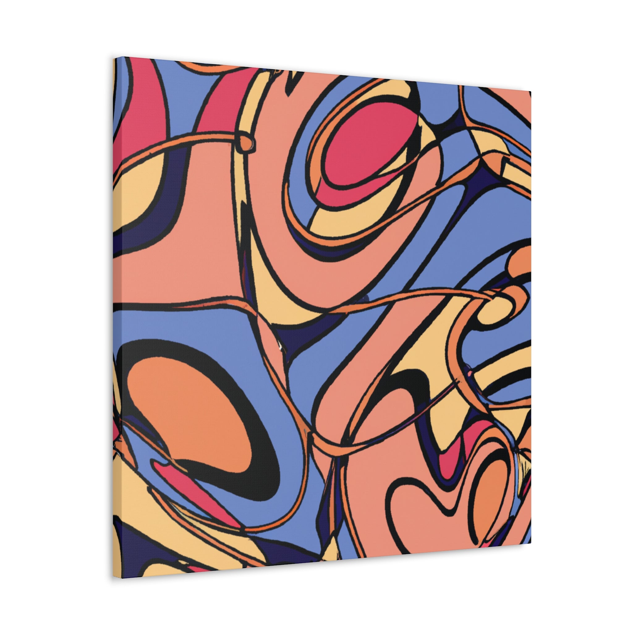 Groovy Kaleidoscope - Canvas