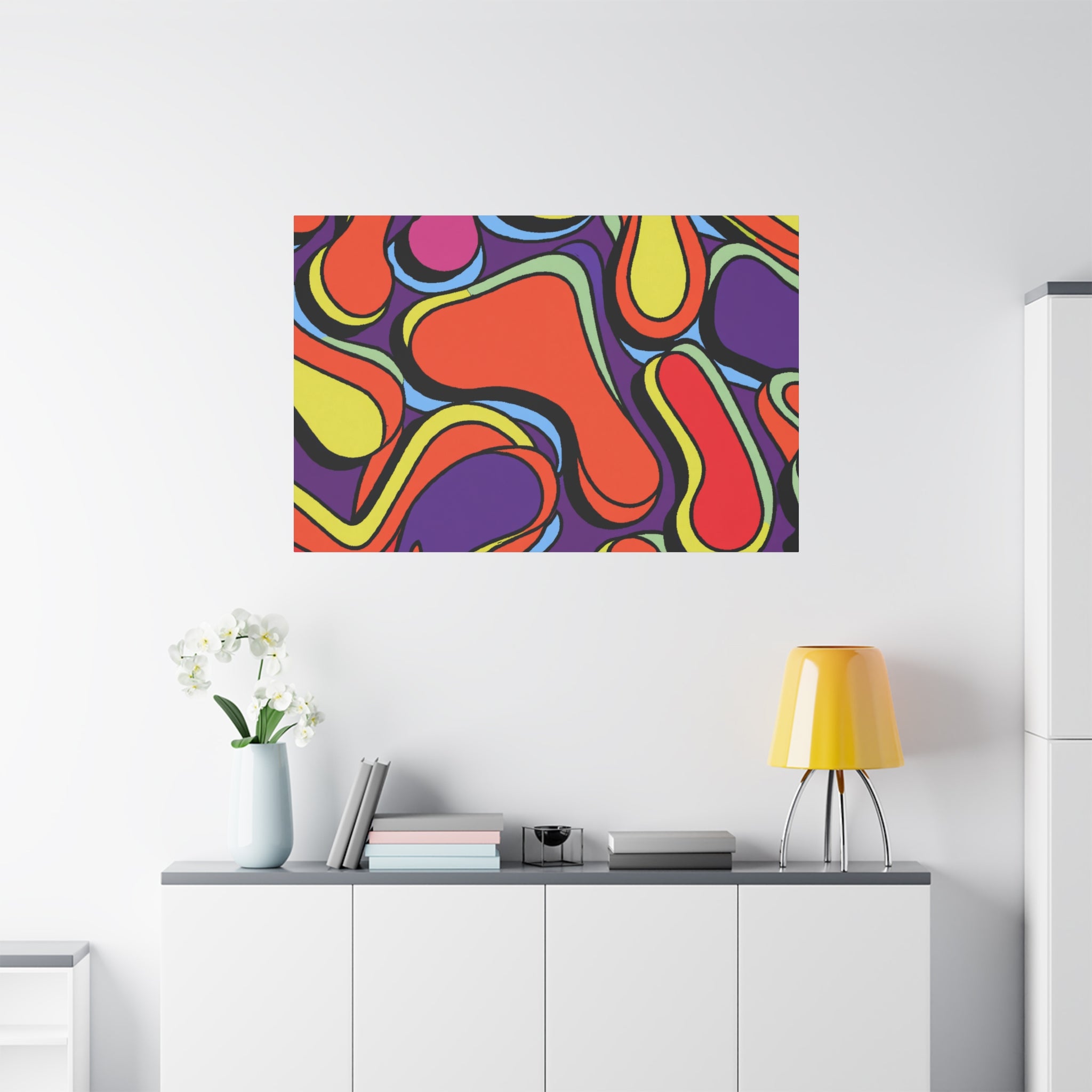 Groovy Kaleidoscope - Canvas