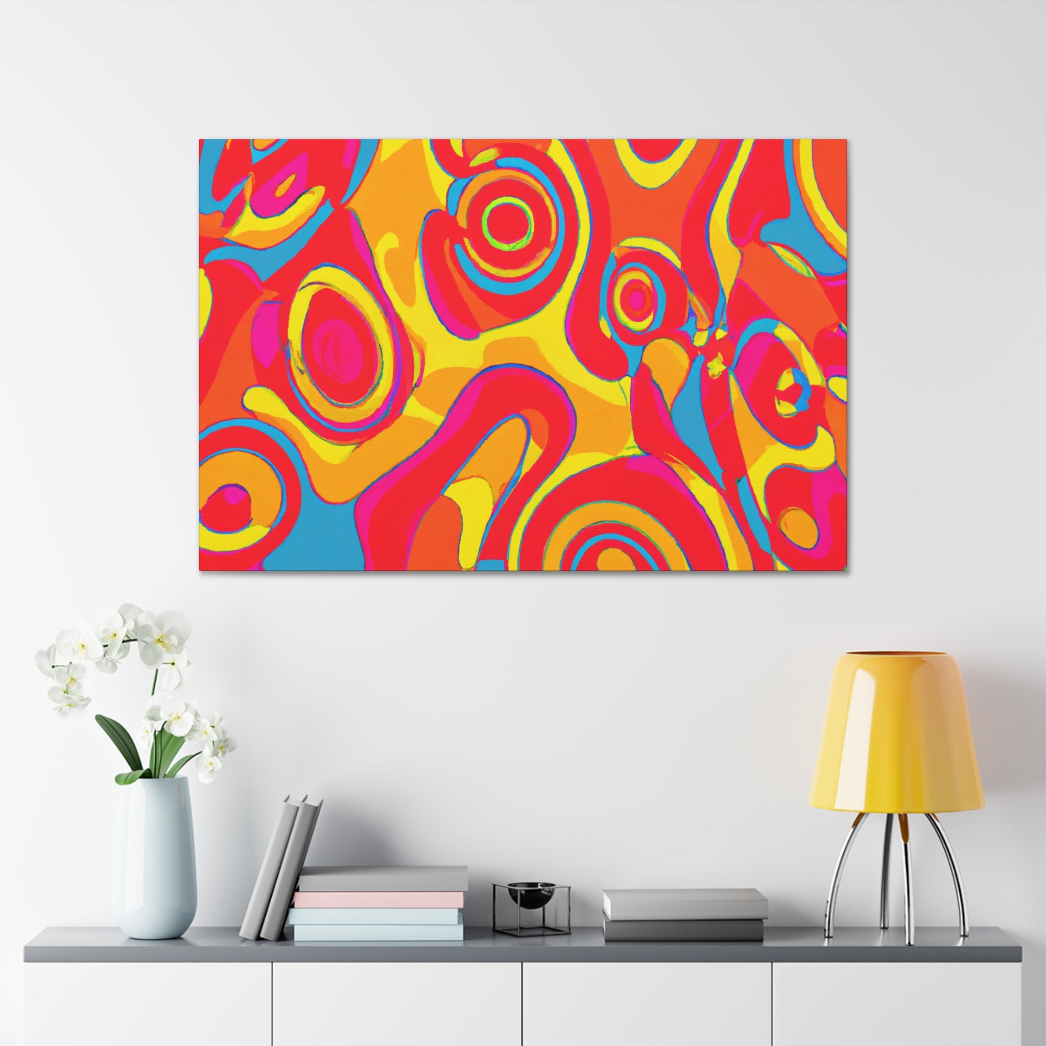 Groovy Kaleidoscope - Canvas