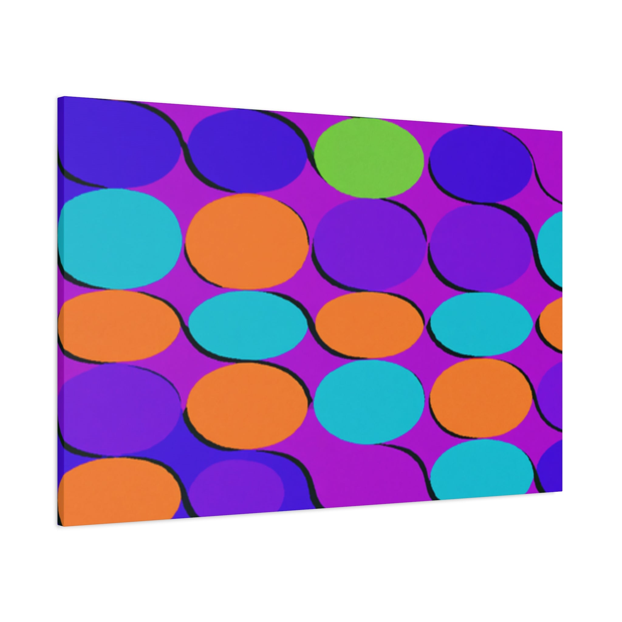 Groovy Kaleidoscope - Canvas
