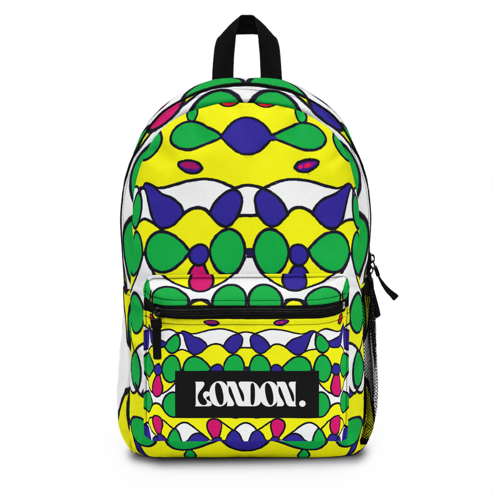 "Vibrant Vortex Vintage" - Backpack