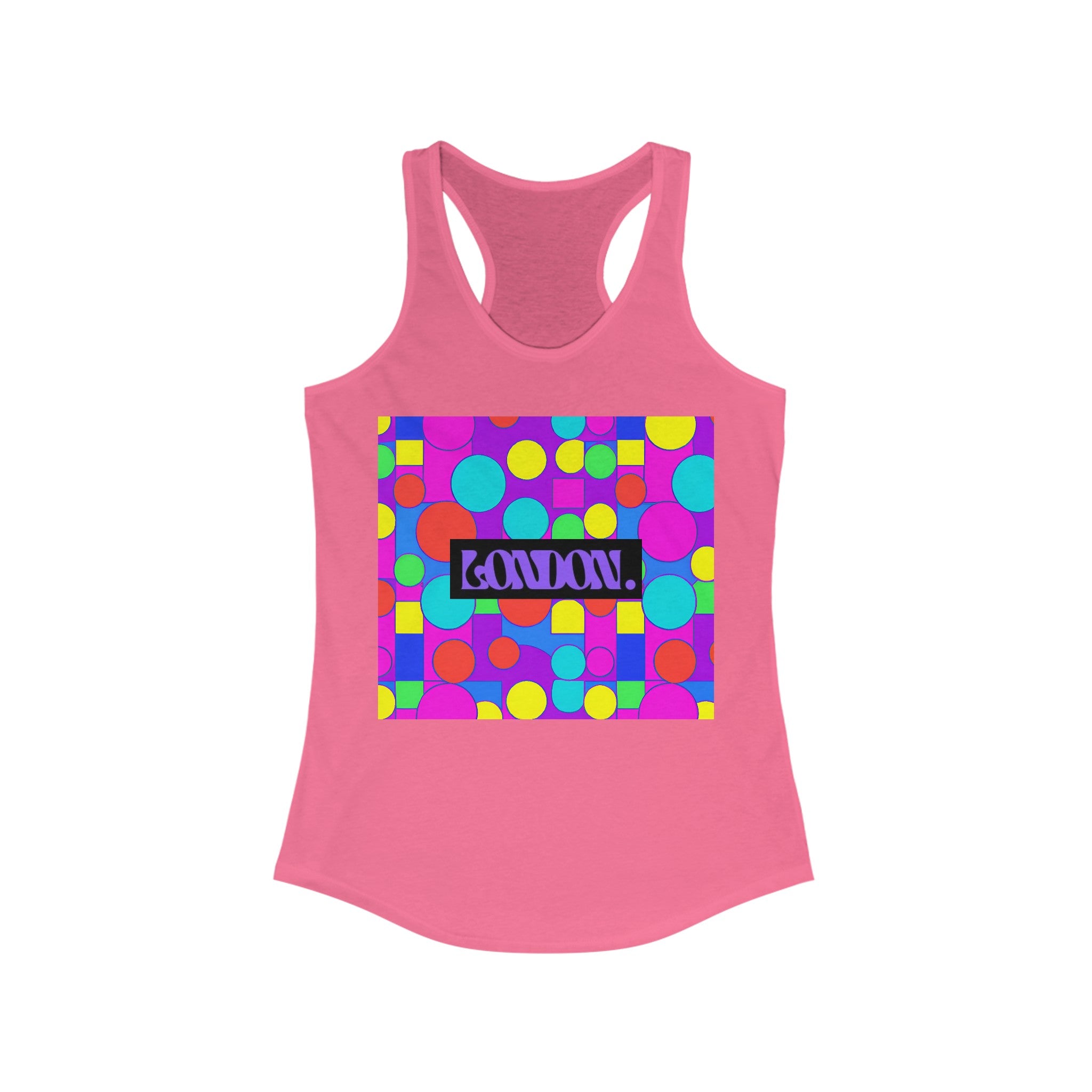 "Sundial Kaleidoscope" - Racerback Tank Top