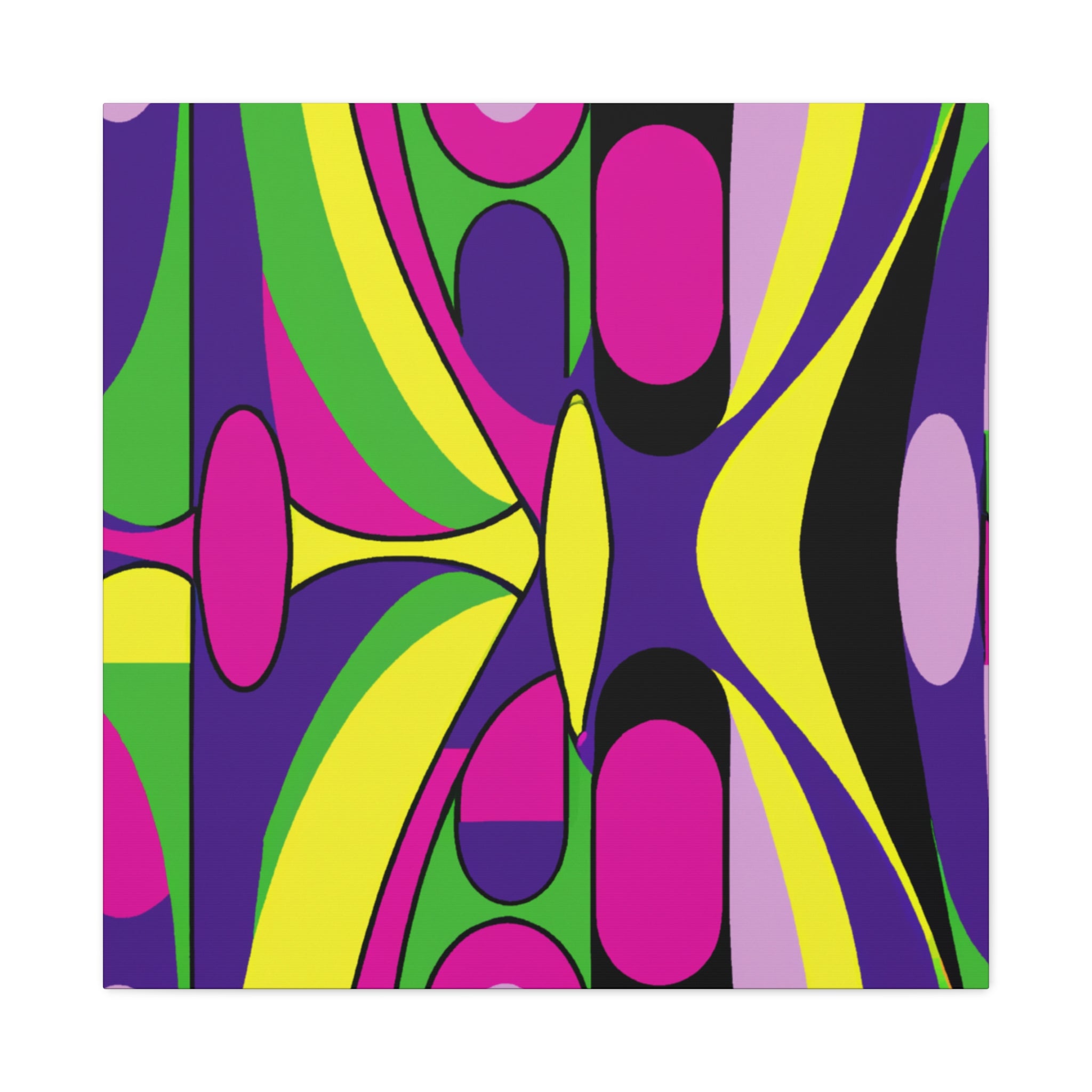 Groovy Kaleidoscope - Canvas