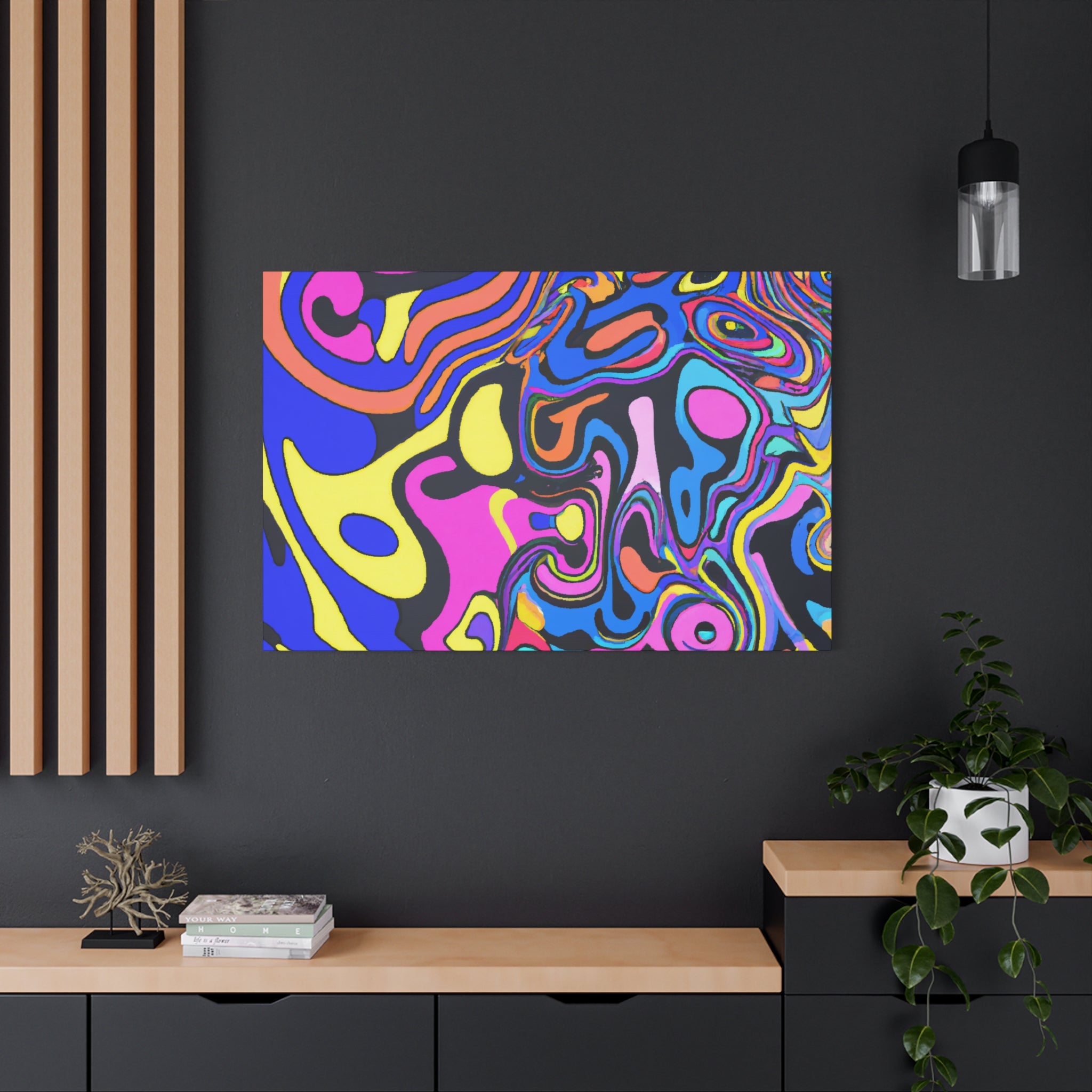 Cosmic Kaleidoscope - Canvas