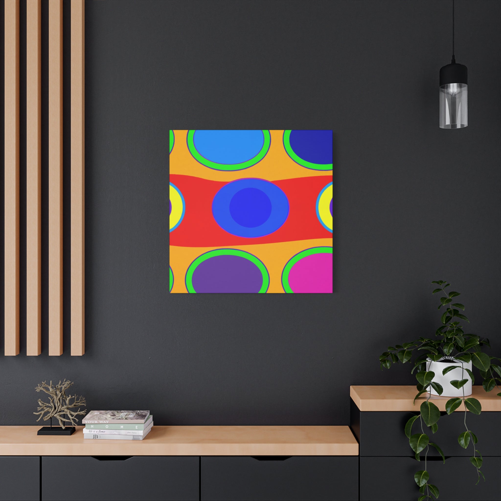 Groovy Nebula - Canvas