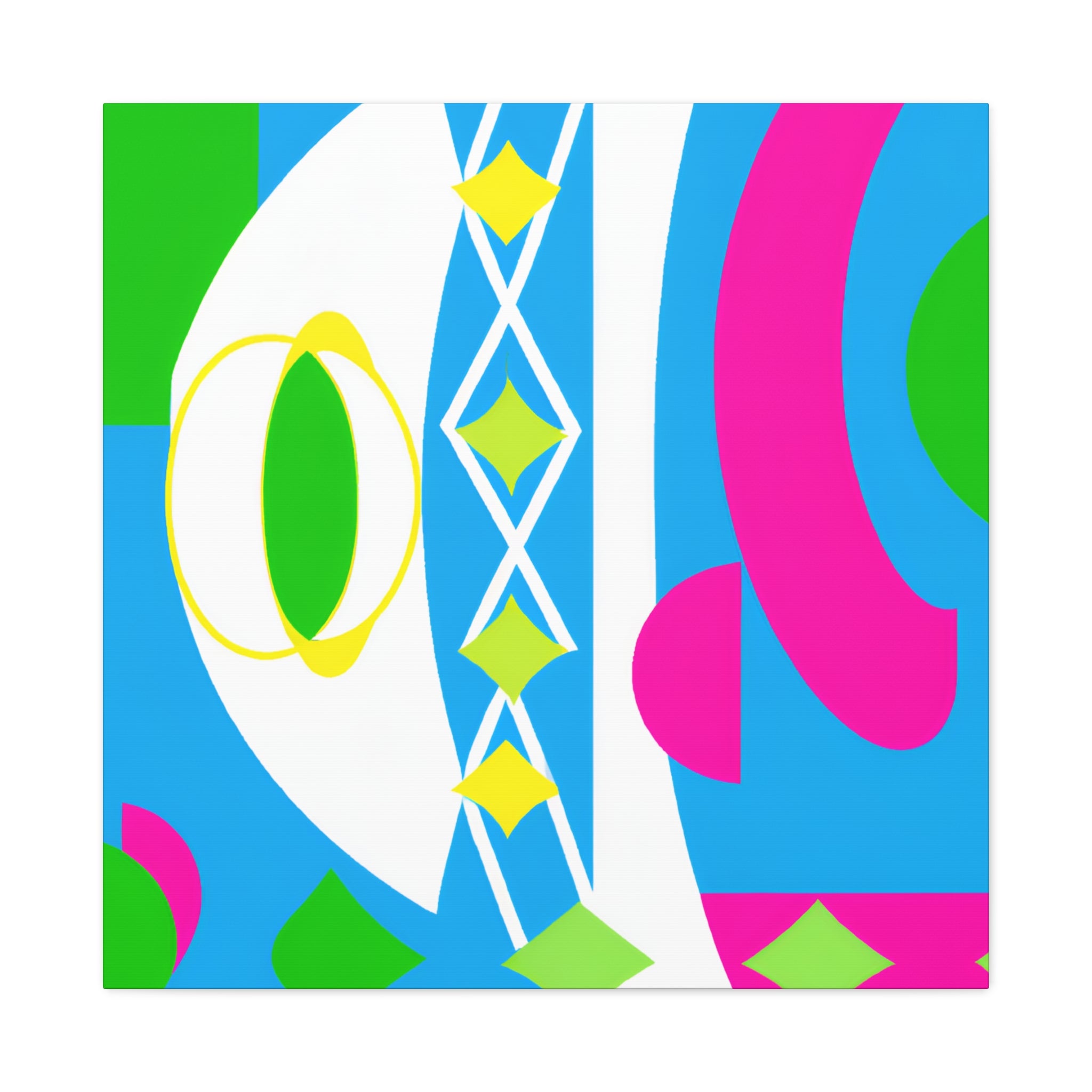 "Breezy Kaleidoscope" - Canvas