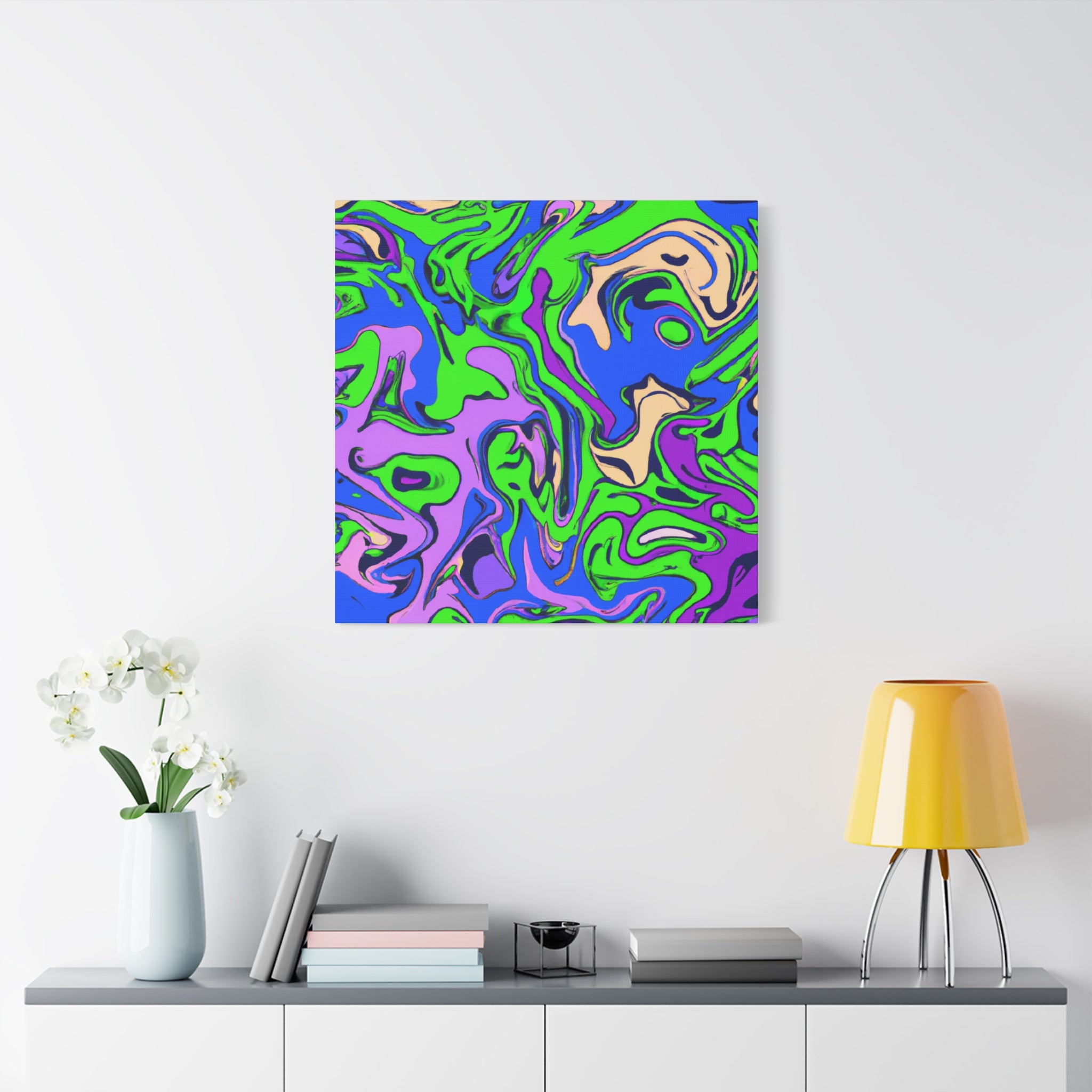 Groovy Kaleidoscope - Canvas