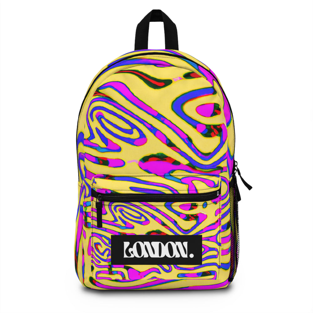 "Groovy Rainbow Delights" - Backpack