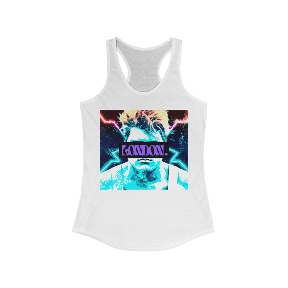 "Groovy Marigold Delight" - Racerback Tank Top