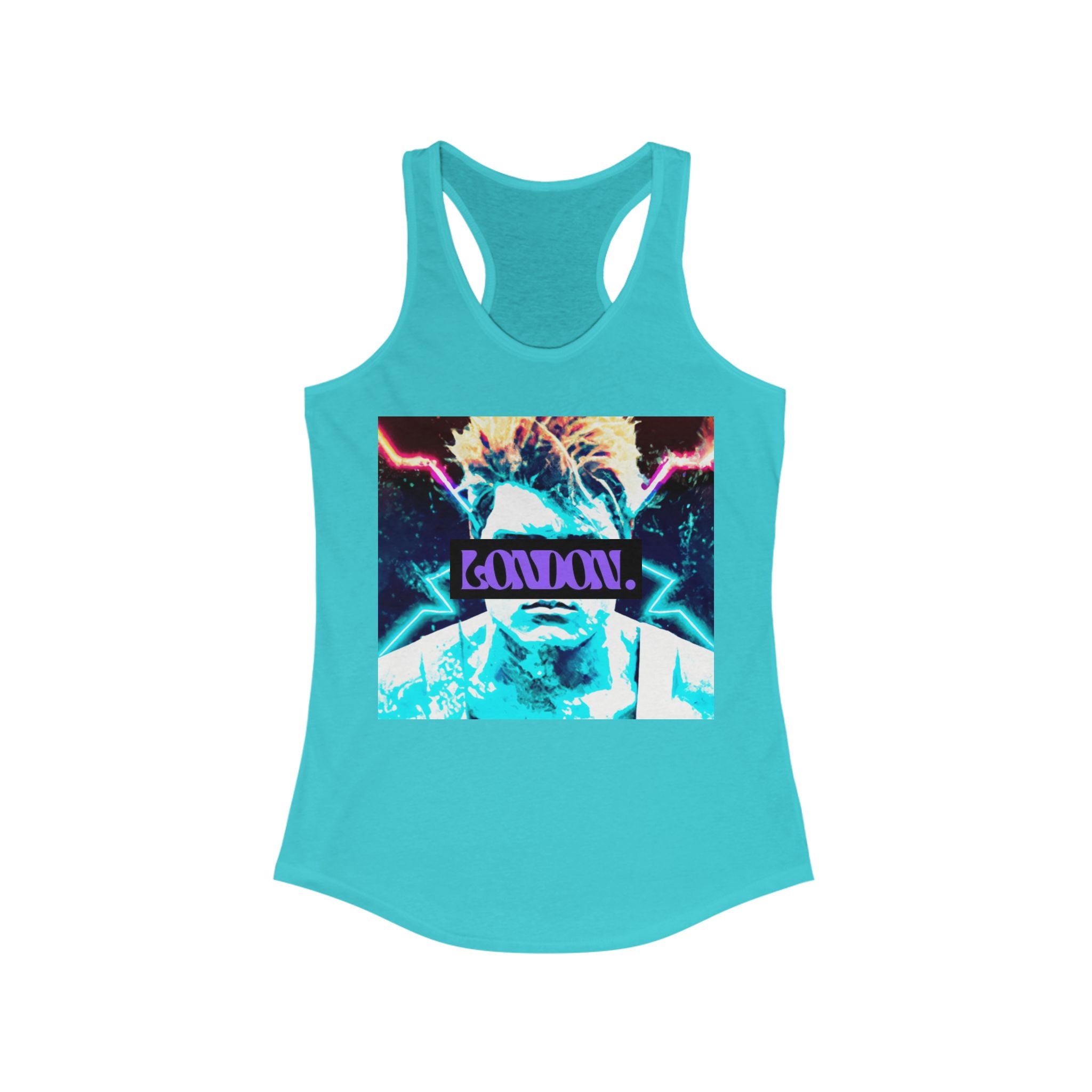 "Groovy Marigold Delight" - Racerback Tank Top
