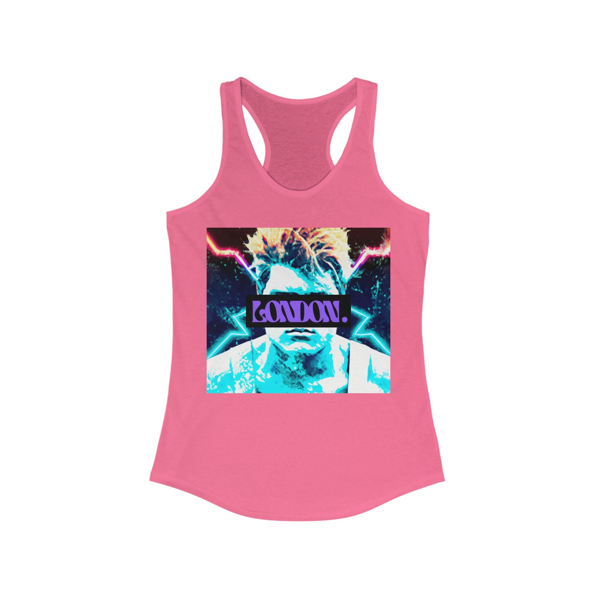"Groovy Marigold Delight" - Racerback Tank Top