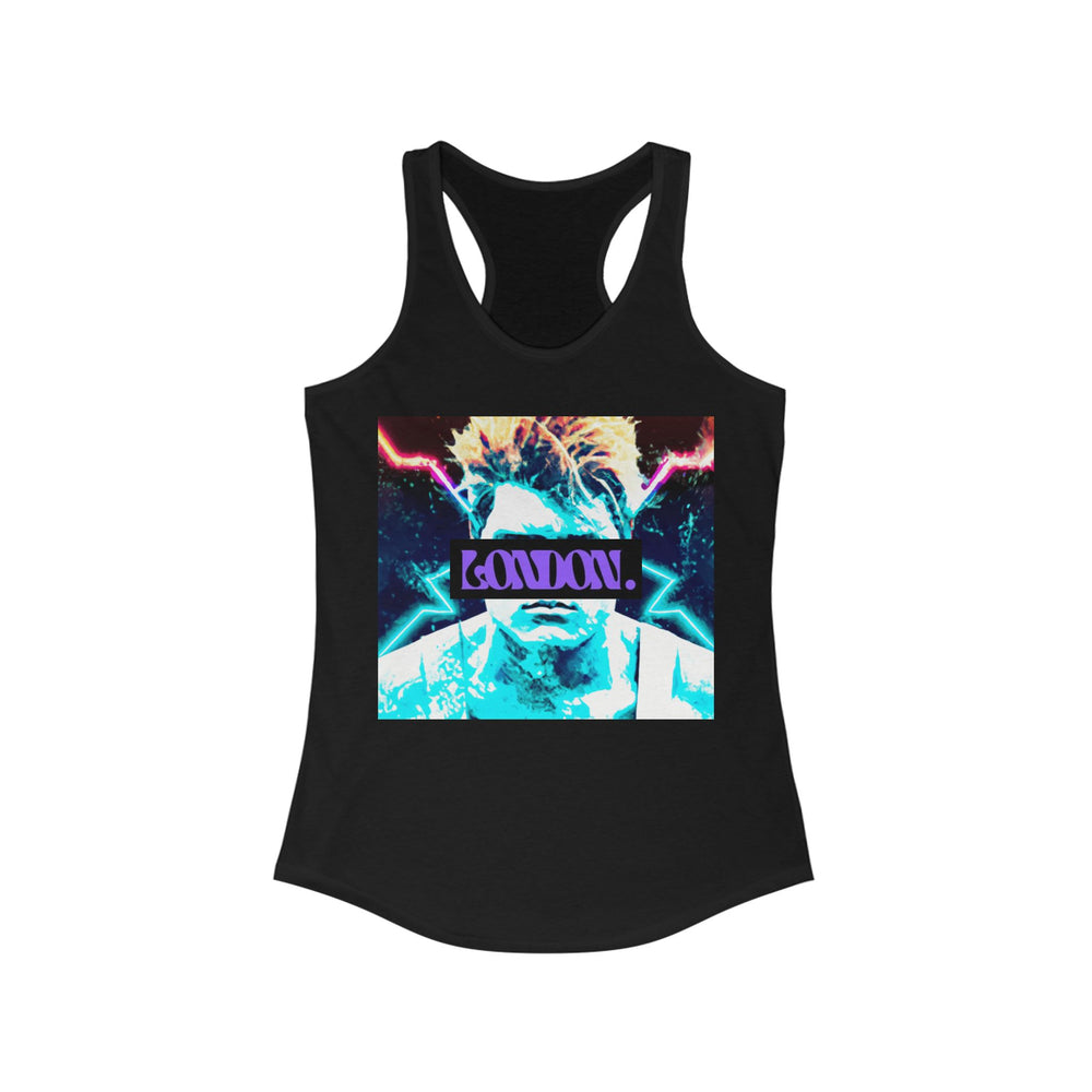"Groovy Marigold Delight" - Racerback Tank Top