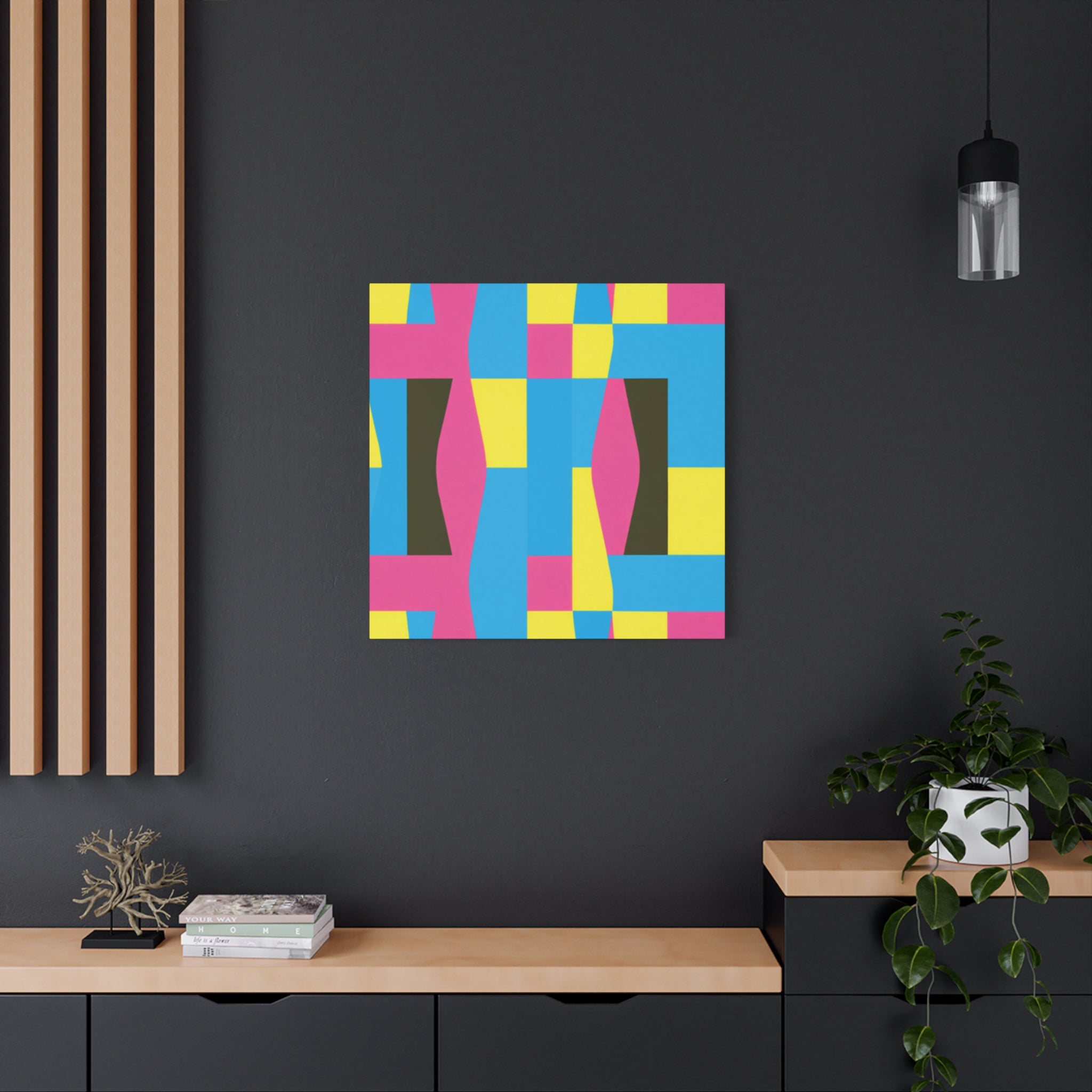 Groovy Kaleidoscope - Canvas