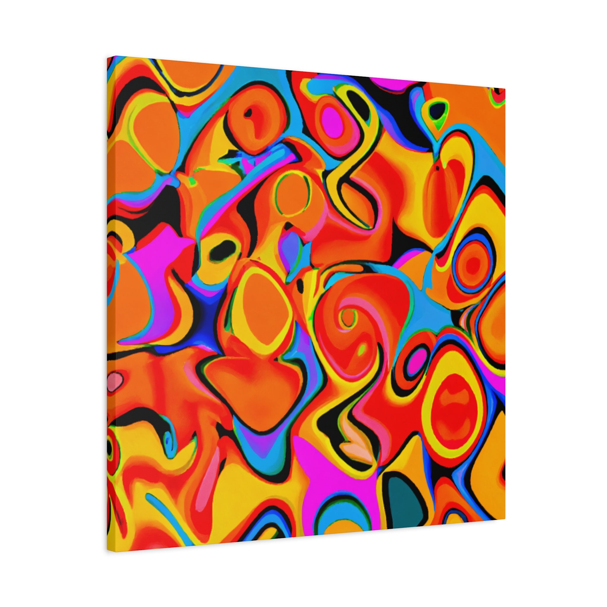 Groovy Kaleidoscope - Canvas