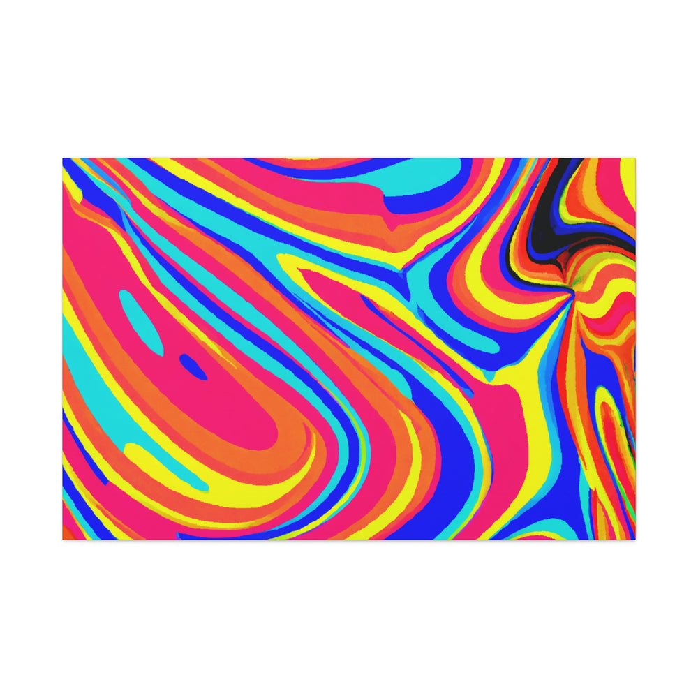 Groovy Kaleidoscope - Canvas