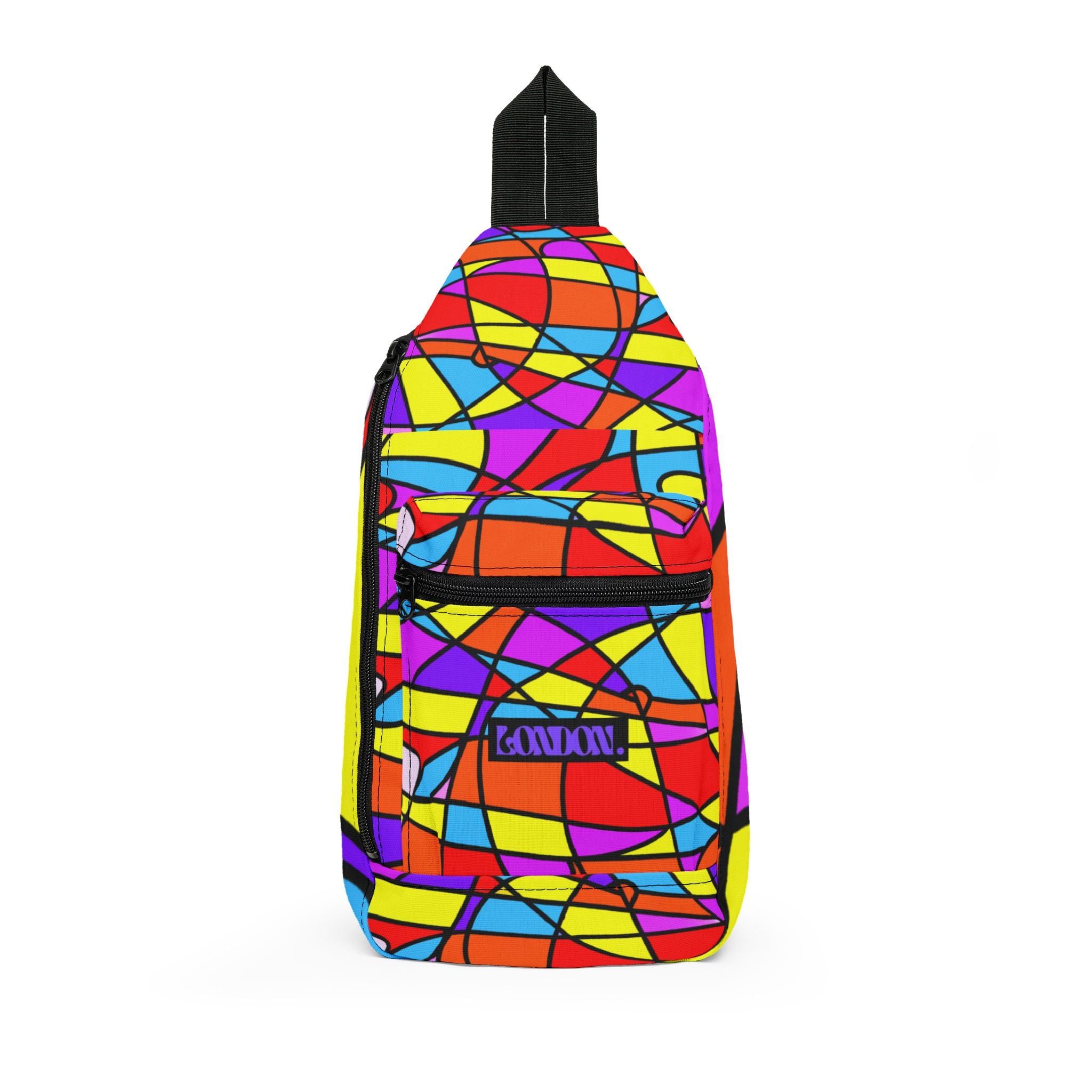 "Groovy Prism Emporium" - Sling Bag