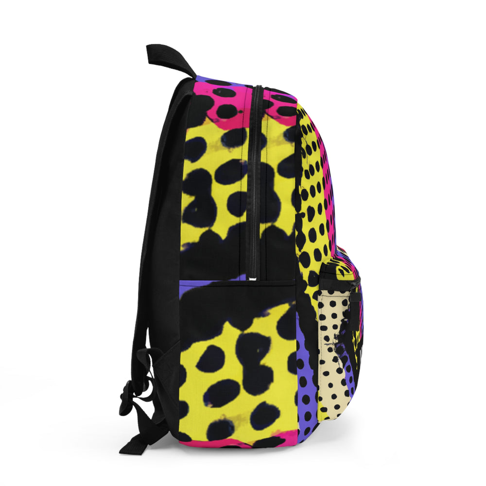 "Groovy Mirage: Vintage Wonders" - Backpack