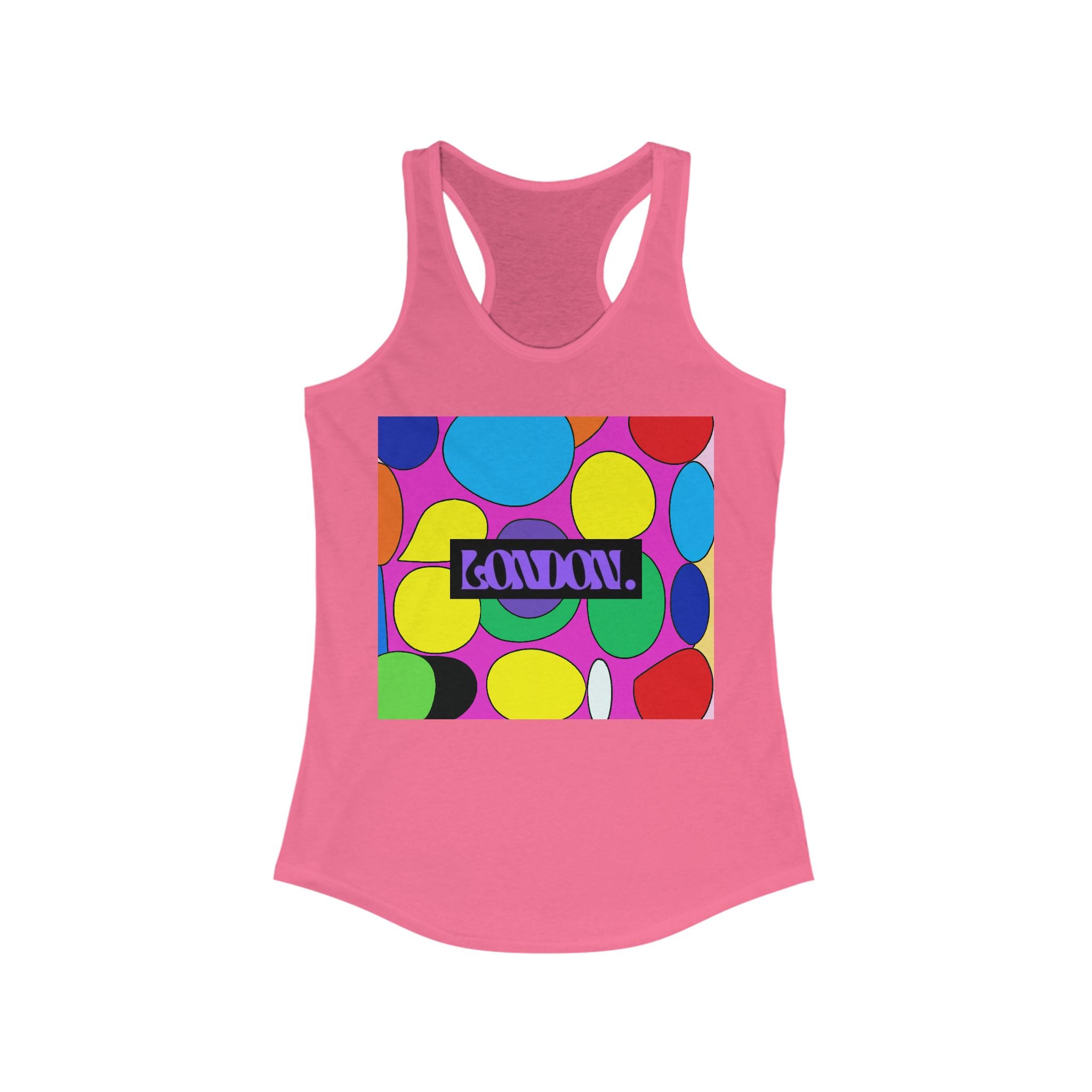 "Groovy GrooveGarden" - Racerback Tank Top