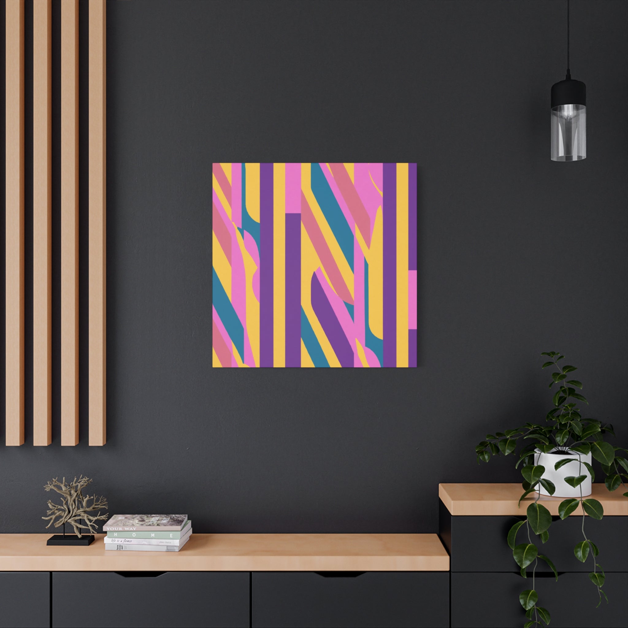 Groovy Kaleidoscope - Canvas