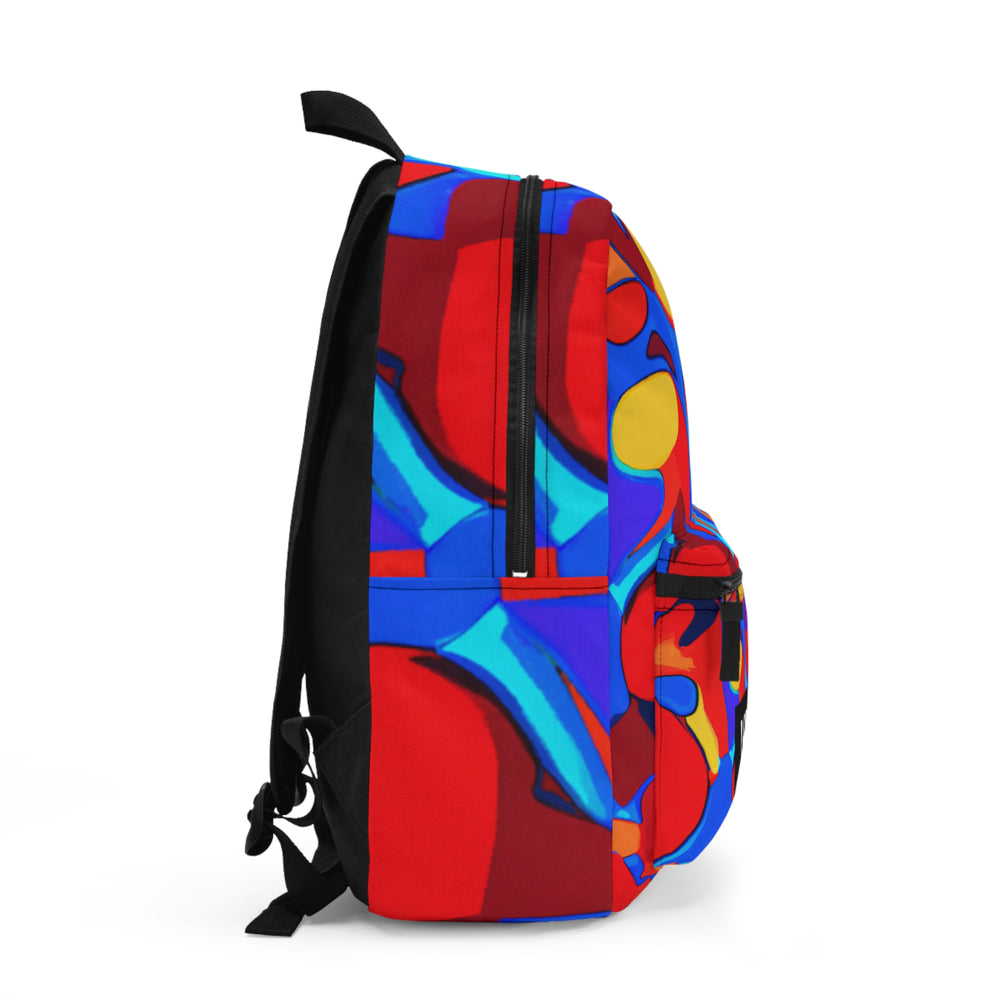 "Groovy Rainbow Revival" - Backpack