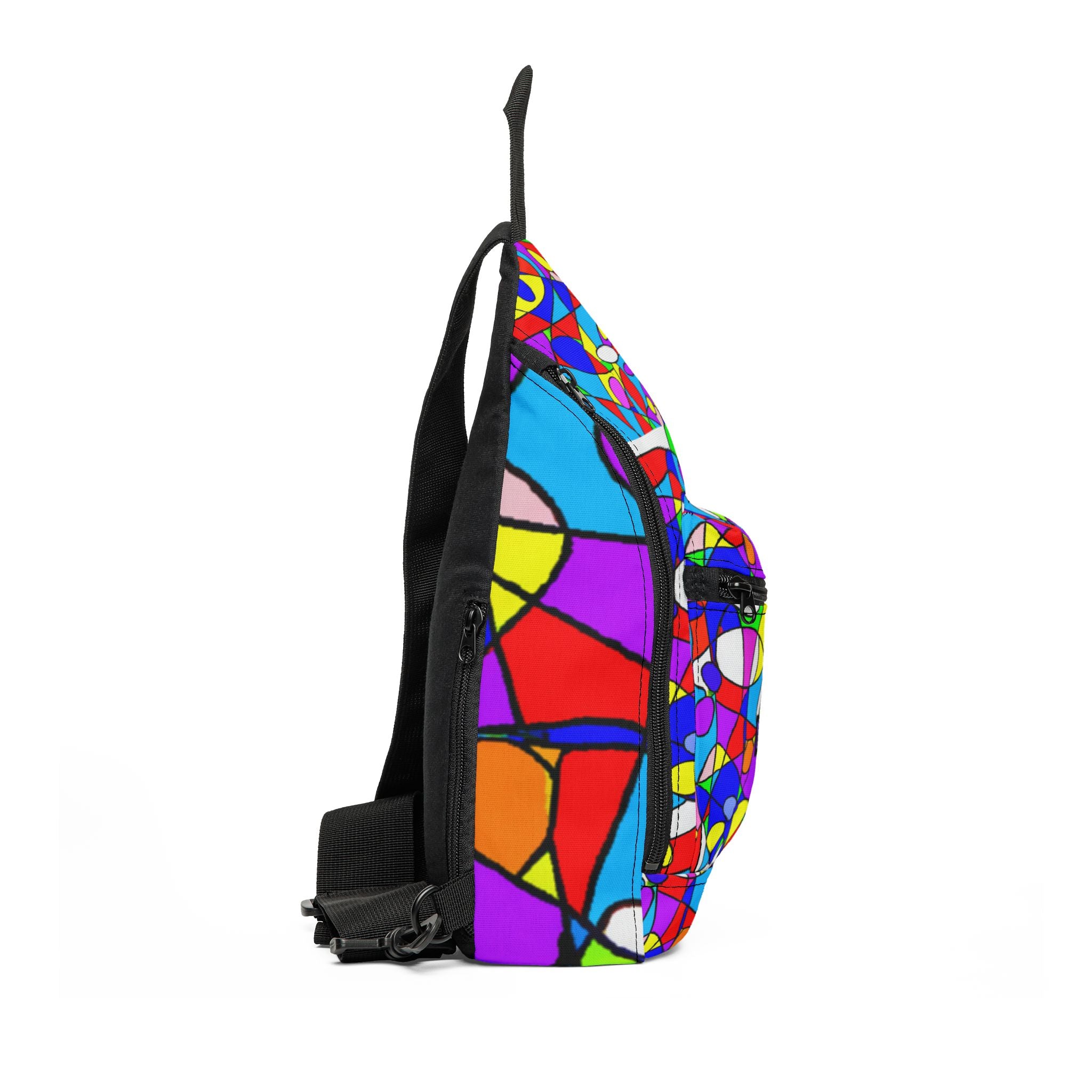 "Groovy Delights by Luna Lovebeam" - Sling Bag
