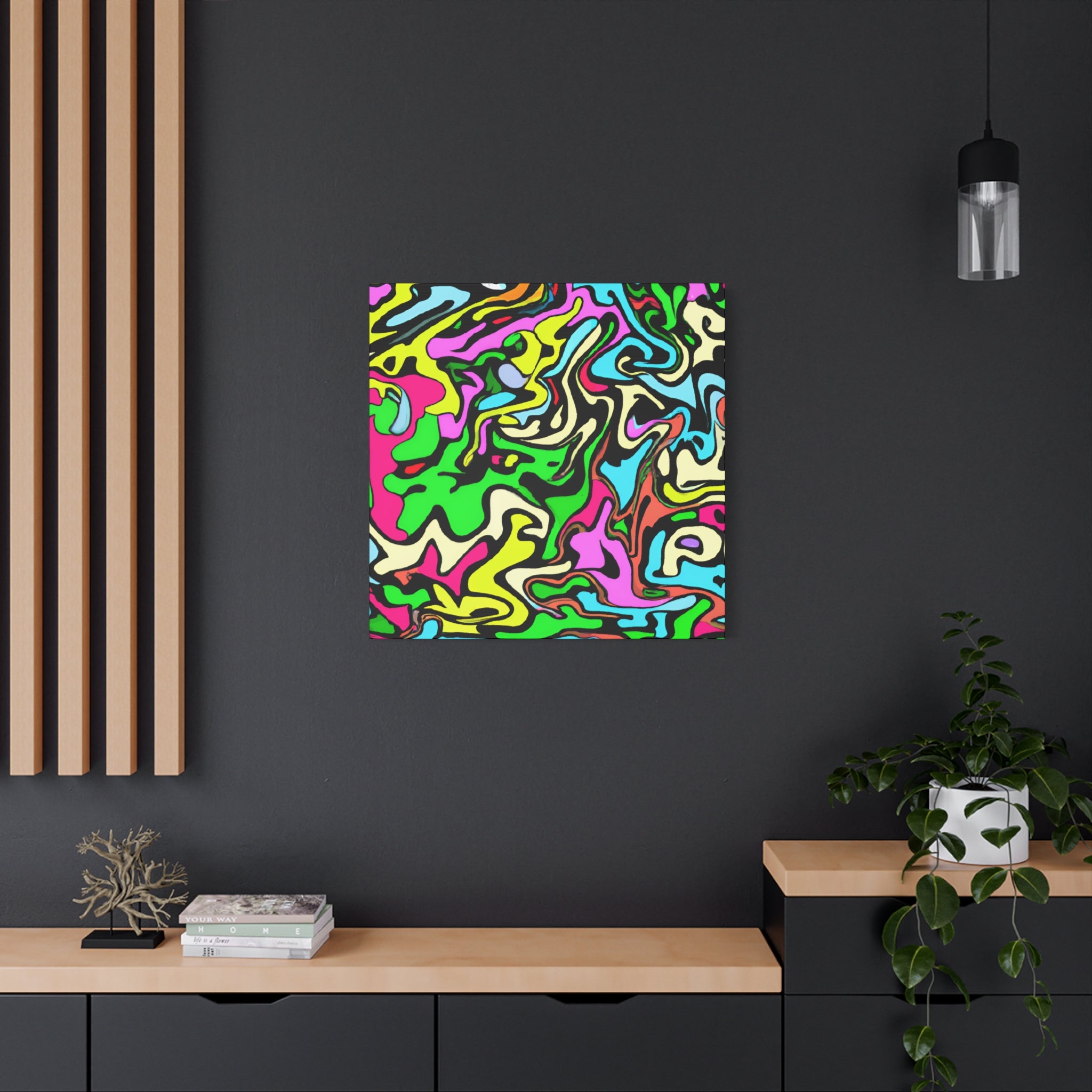Cosmic Whirly - Canvas