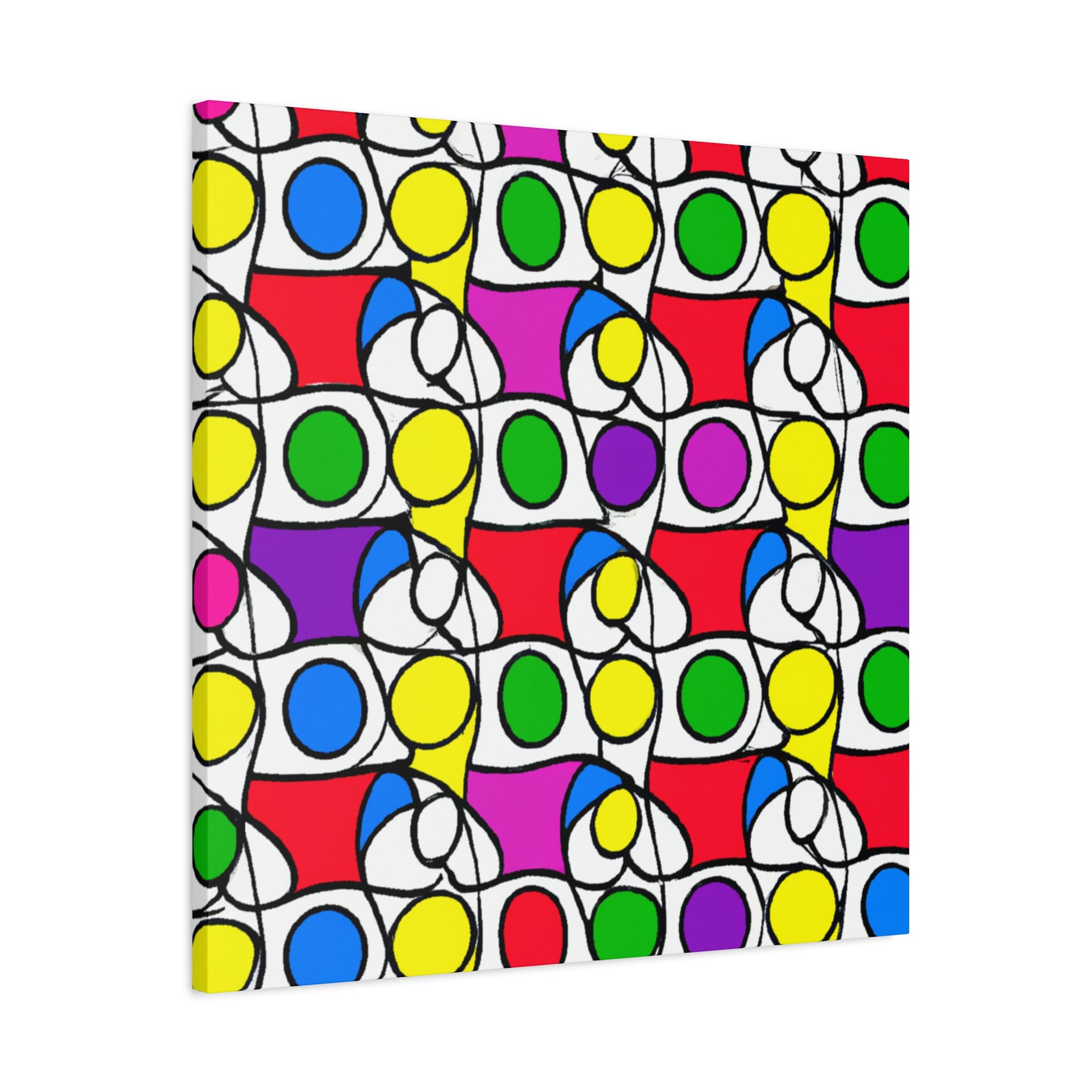 Groovy Kaleidoscope - Canvas